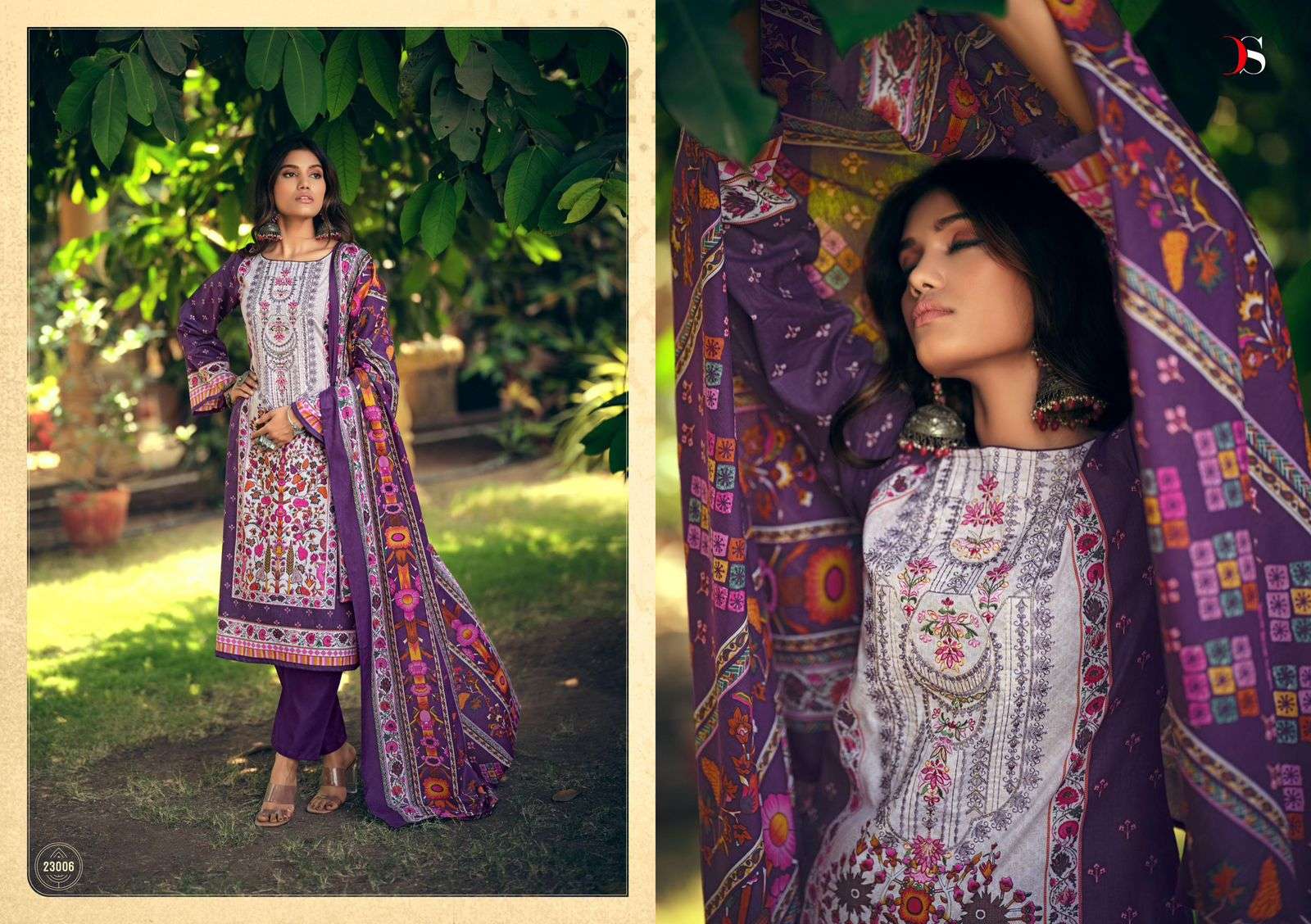 deepsy suits signature pure cotton chiffon dupatta catalogue wholesale best rate surat 