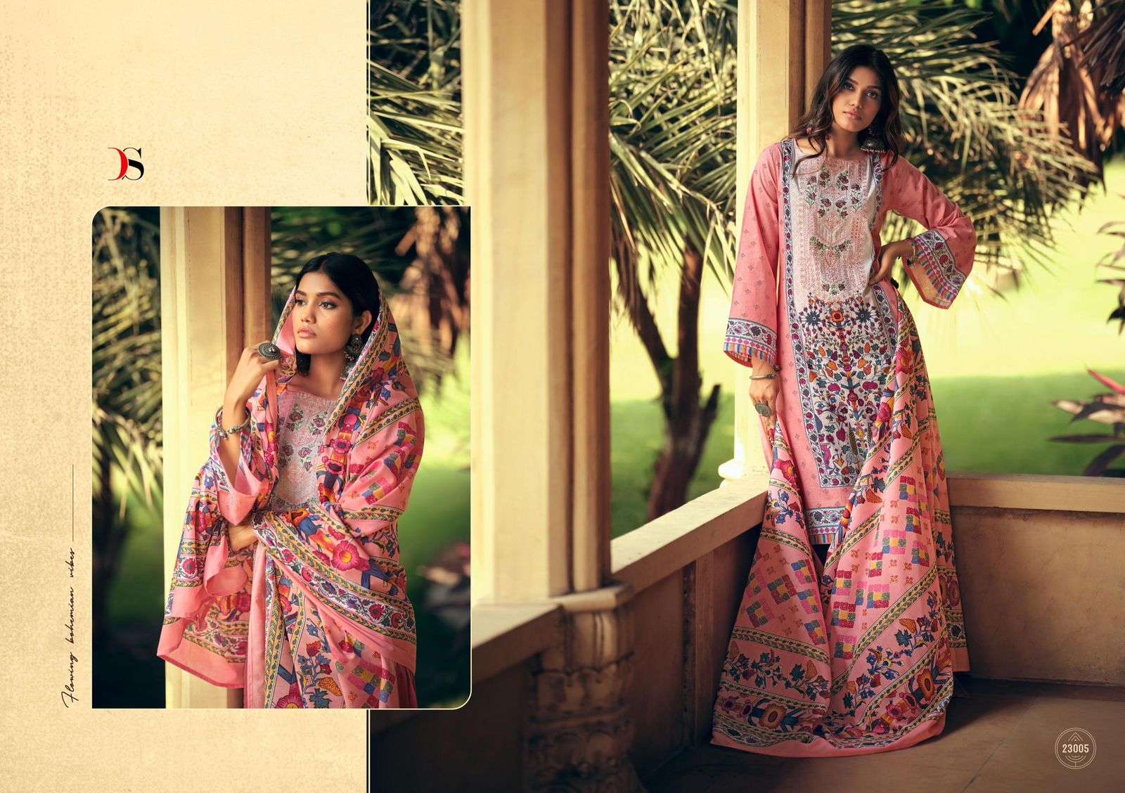 deepsy suits signature pure cotton chiffon dupatta catalogue wholesale best rate surat 