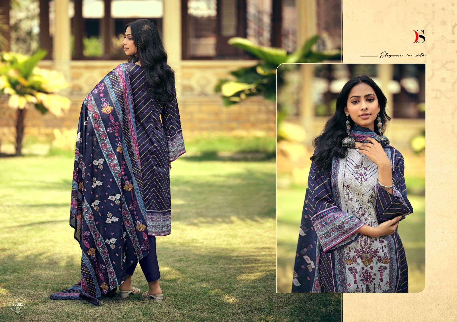 deepsy suits signature pure cotton chiffon dupatta catalogue wholesale best rate surat 
