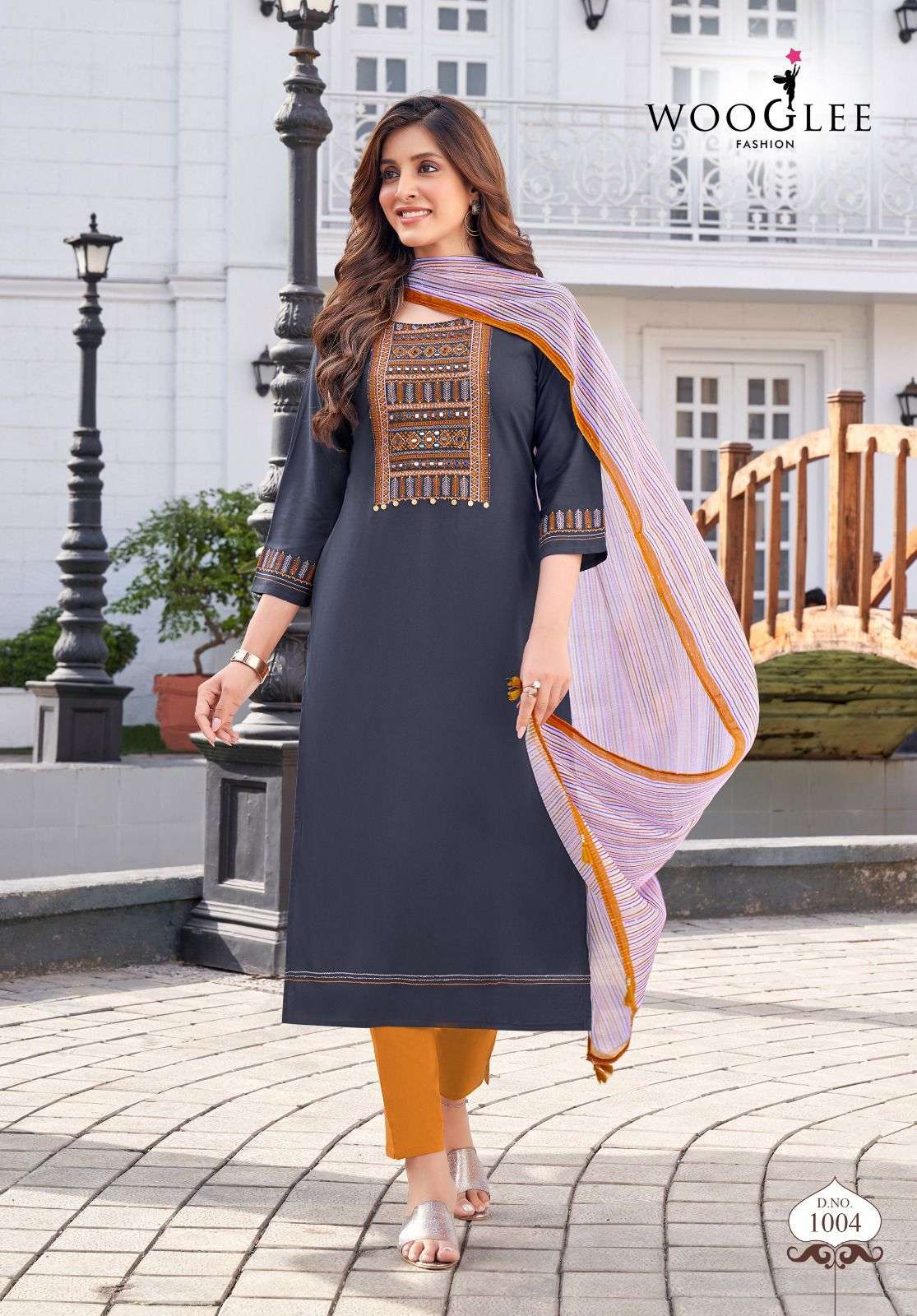 MANNAT Latest Designer Fancy Wear Rayon Kurti Collection - The Ethnic World
