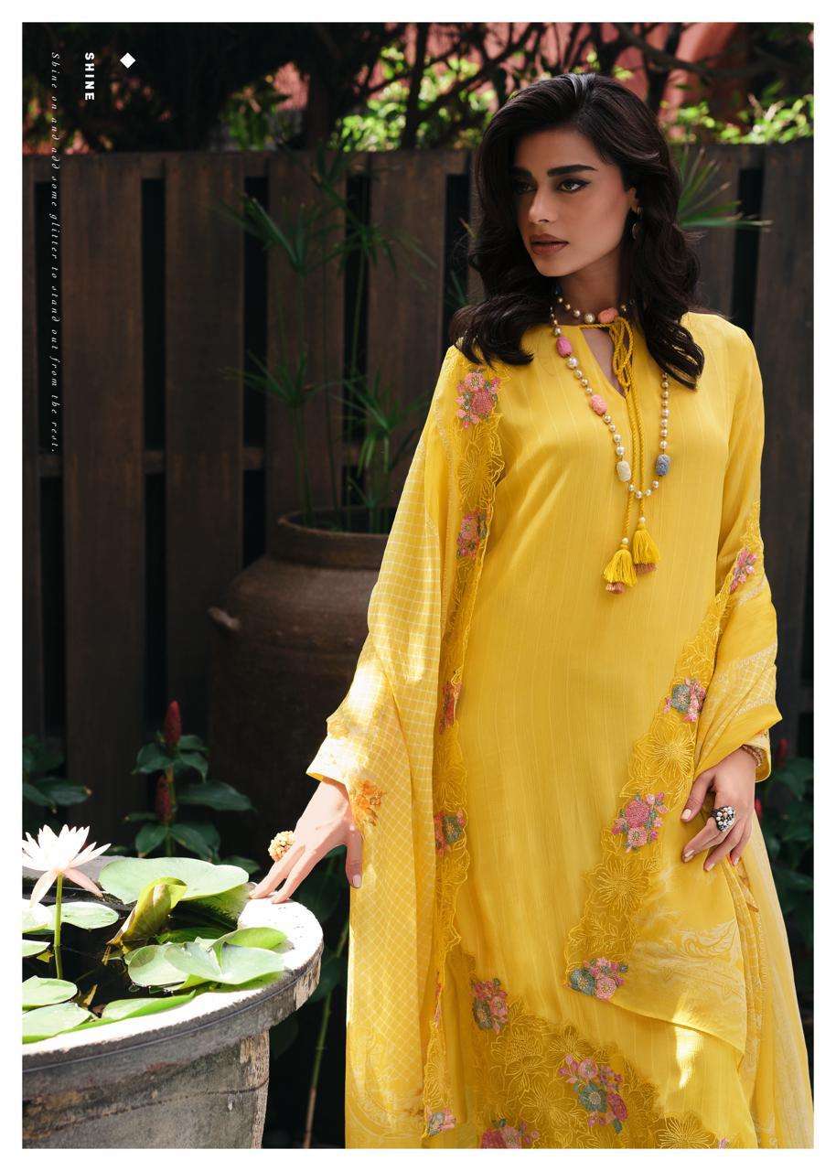 eleganza by varsha fashion digital print with embroidered work dress material catalogue wholesale price surat gujarat