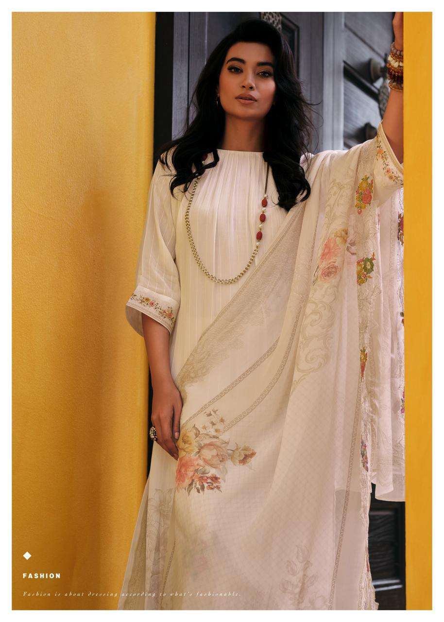 eleganza by varsha fashion digital print with embroidered work dress material catalogue wholesale price surat gujarat