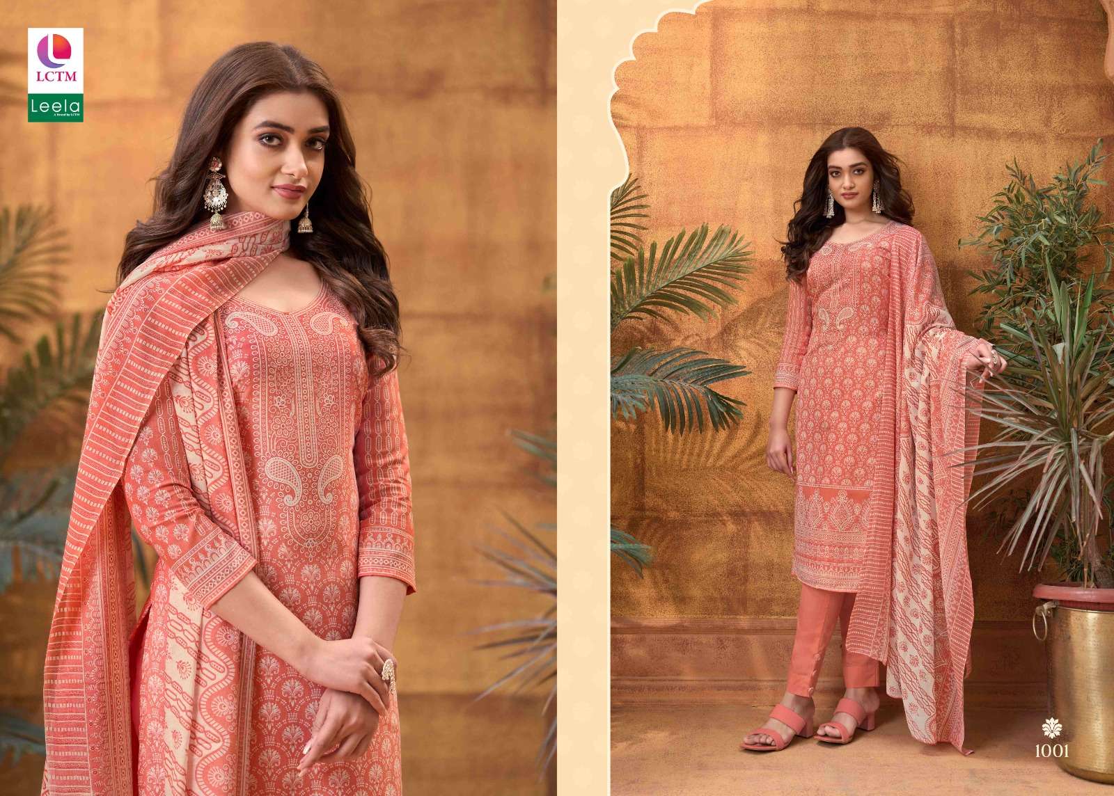 kaisha by fida 1001-1008 series cotton designer dress material for suits catalogue online market surat gujrat 