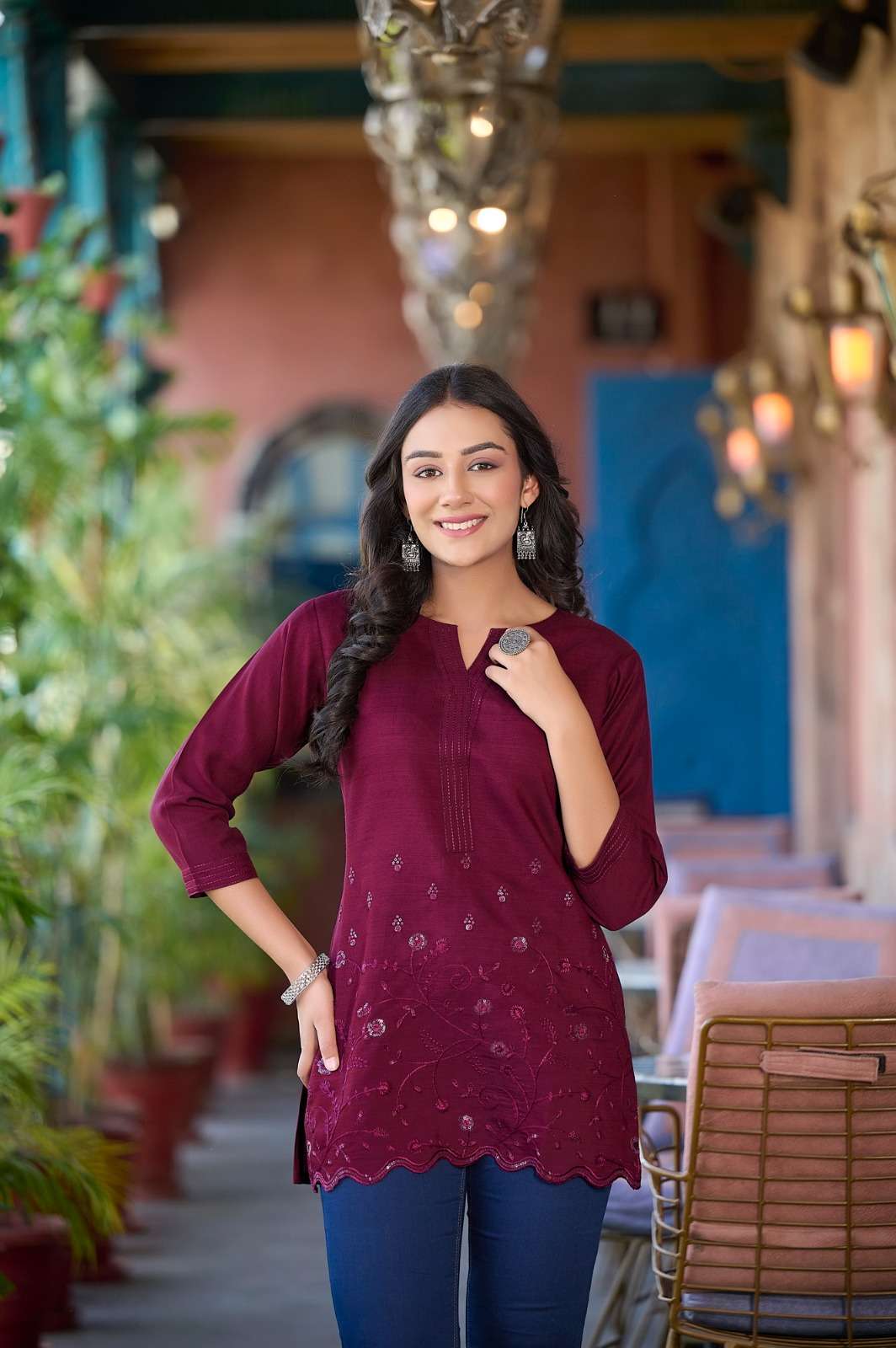 mony by rangmaya  fancy designer short tops catalogue wholesale market surat gujarat