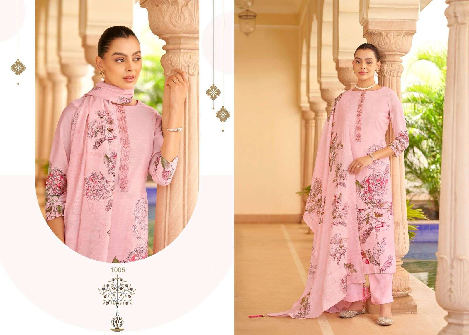 sifra by salvi fashion 1001-1008 series designer modal silk fabrics salwar suits catalogue online market surat gujarat 