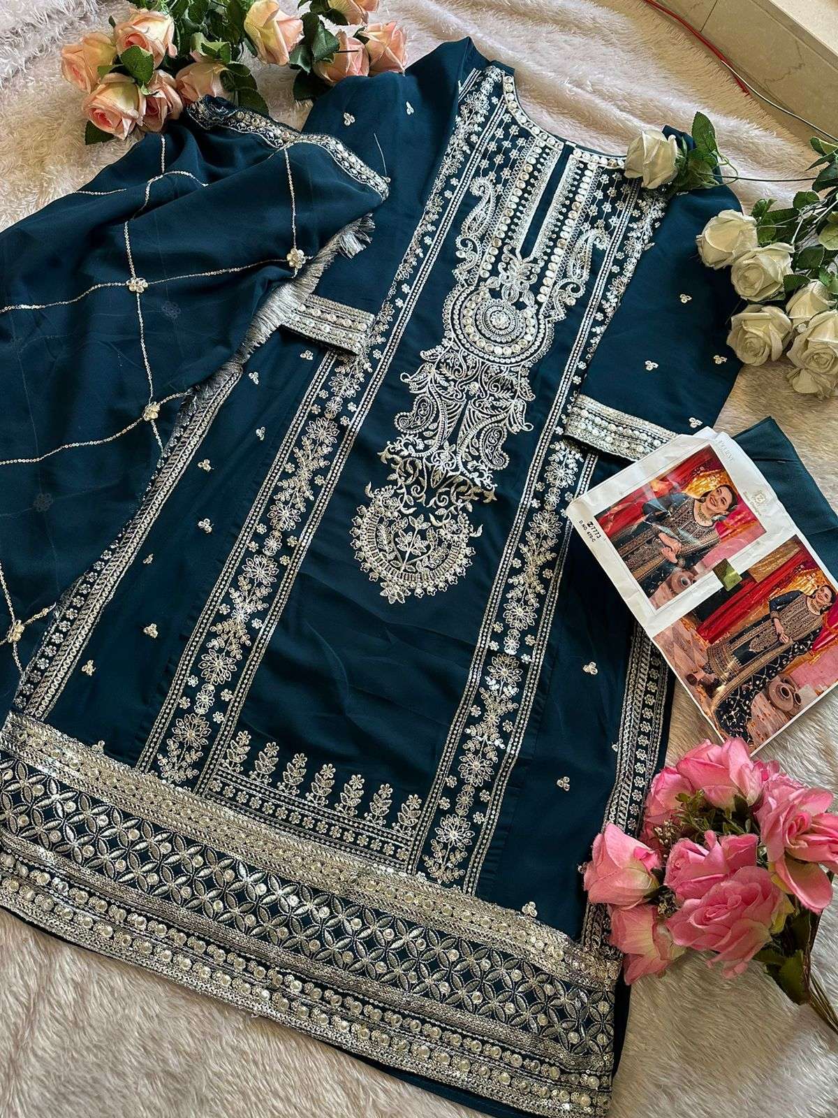 ziaaz designer 470 colours georgette designer pakistani suits online market surat gujarat 