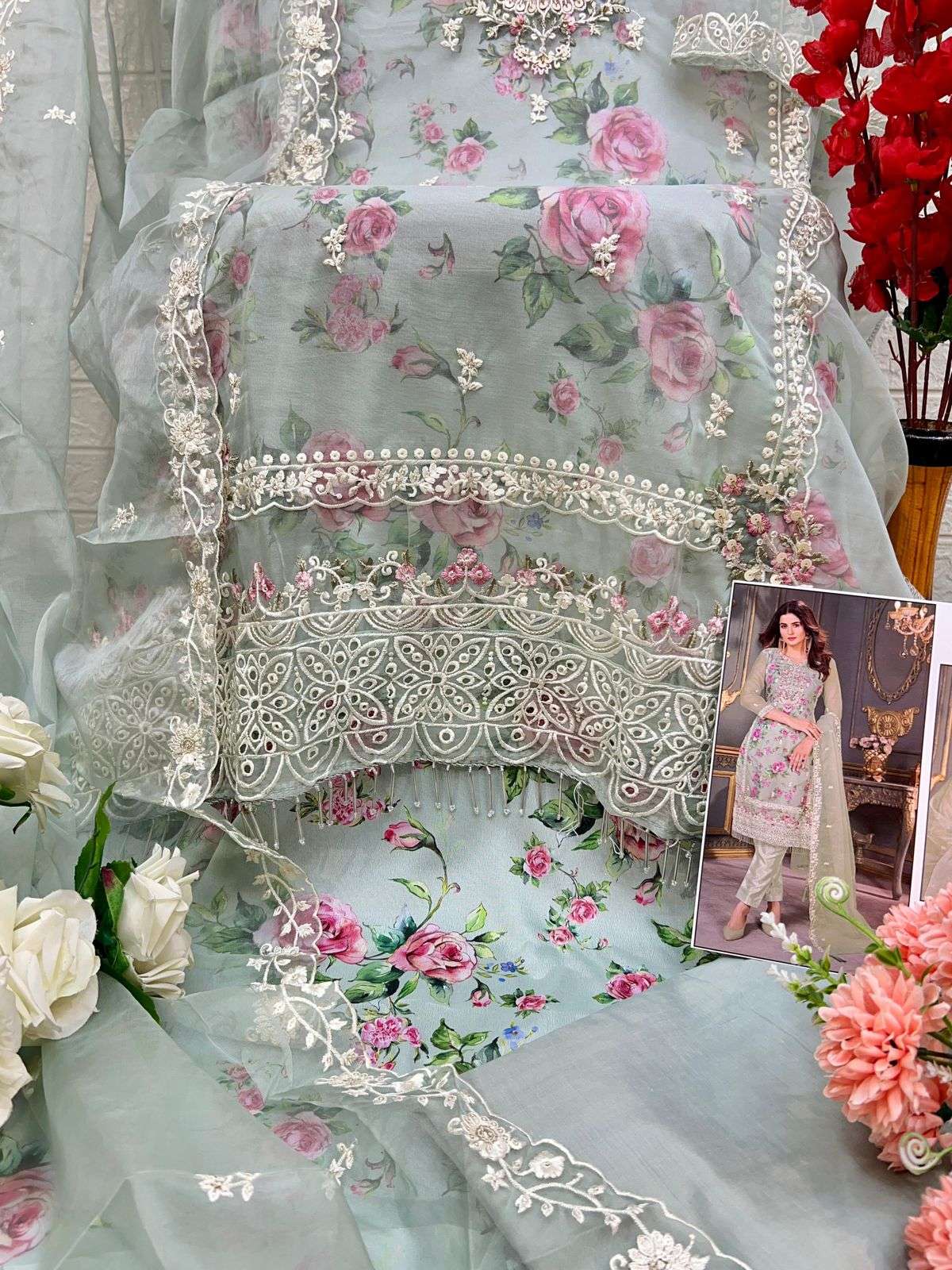 bilqis b-53 a to d heavy embroidered with khatli work designer suits catalogue online dealer surat gujarat 