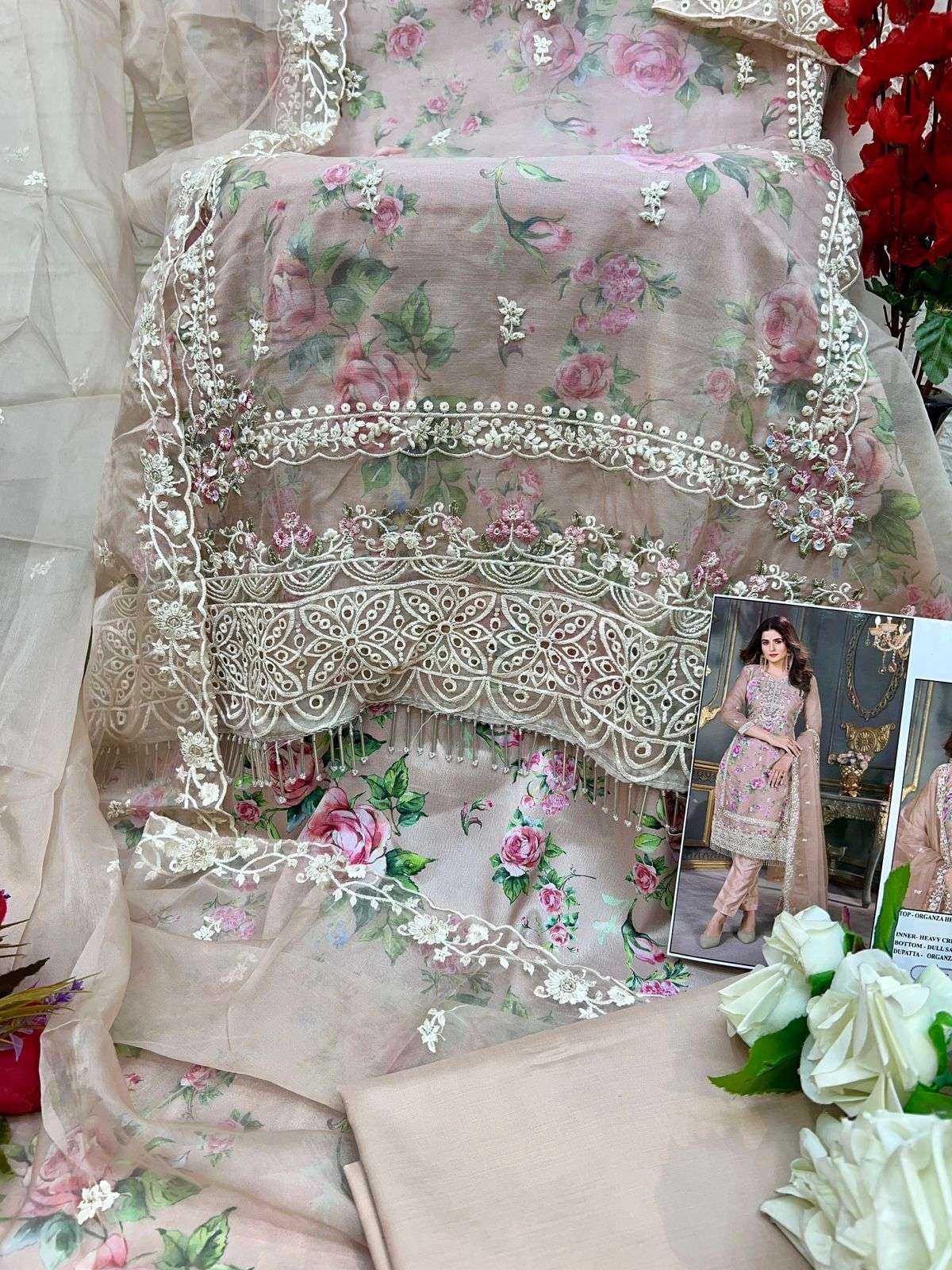 bilqis b-53 a to d heavy embroidered with khatli work designer suits catalogue online dealer surat gujarat 