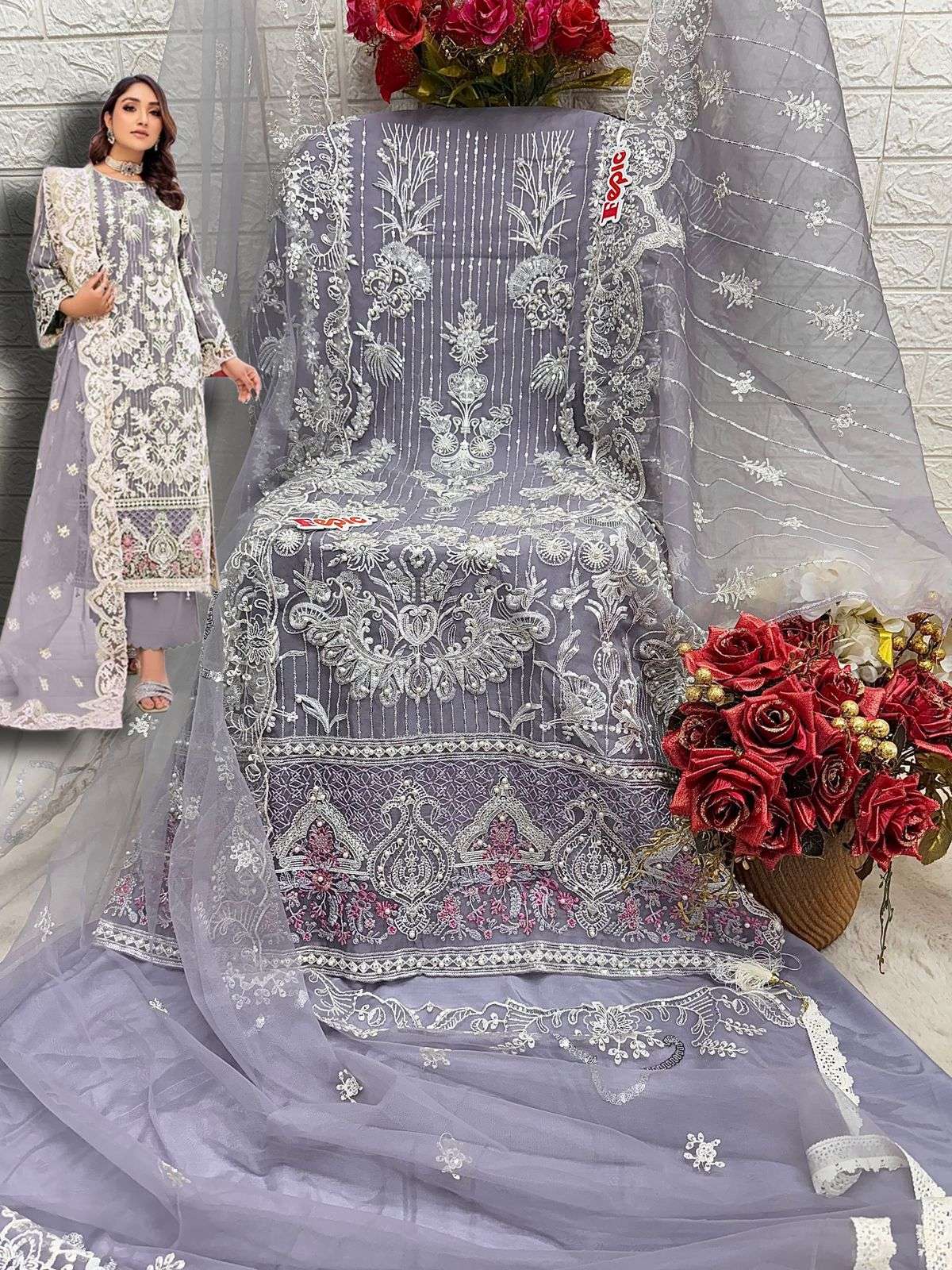 fepic 1761 colours latest designer pakistani salwar suits catalogue wholesaler surat gujarat 