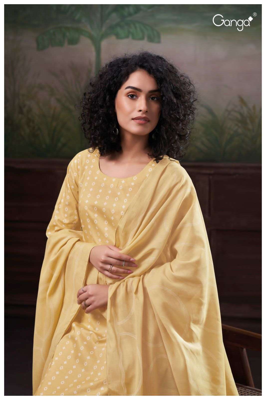 ganga shivika 2678 exclusive party wear cotton summer catalogue at india 
