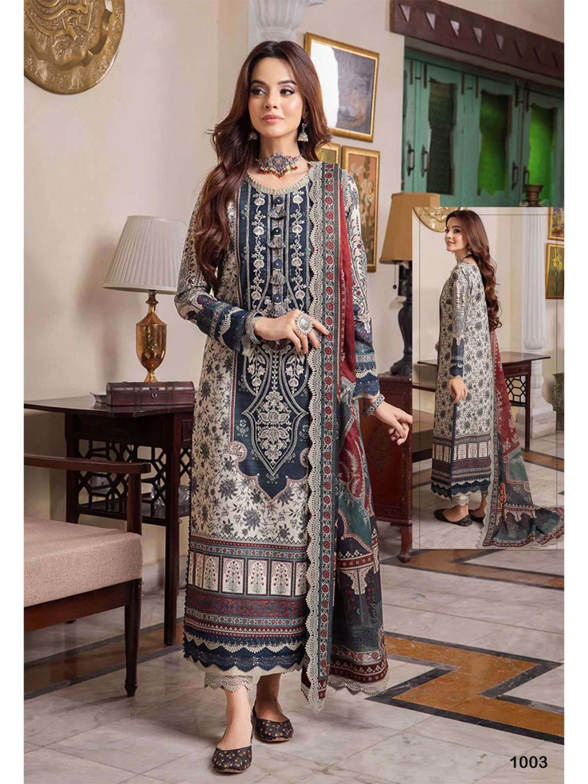 gazal vol-2 by house of mist 1001-1006 series trendy designer pakistani suits catalogue online dealer surat gujarat 