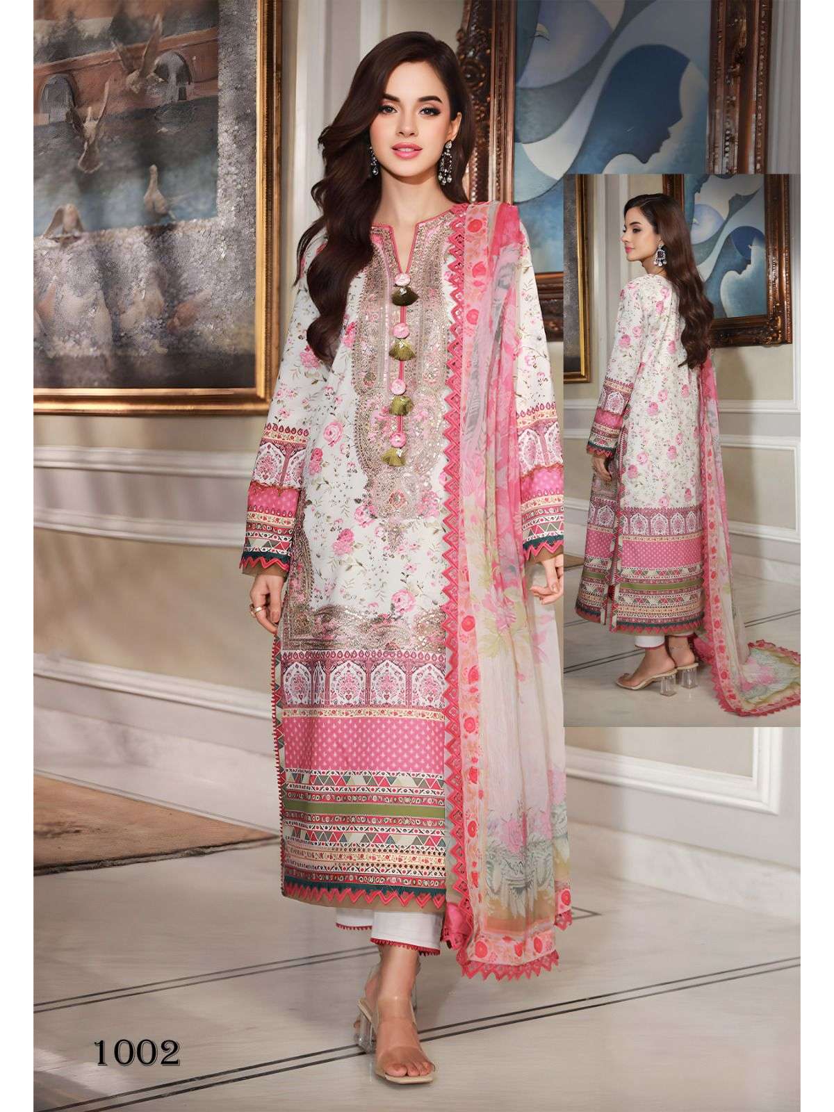 gazal vol-2 by house of mist 1001-1006 series trendy designer pakistani suits catalogue online dealer surat gujarat 