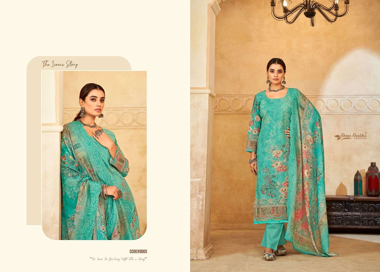 mannat vol-8 by shree shalika fashion 1001-1006 series unstich designer heavy material catalogue surat gujarat 