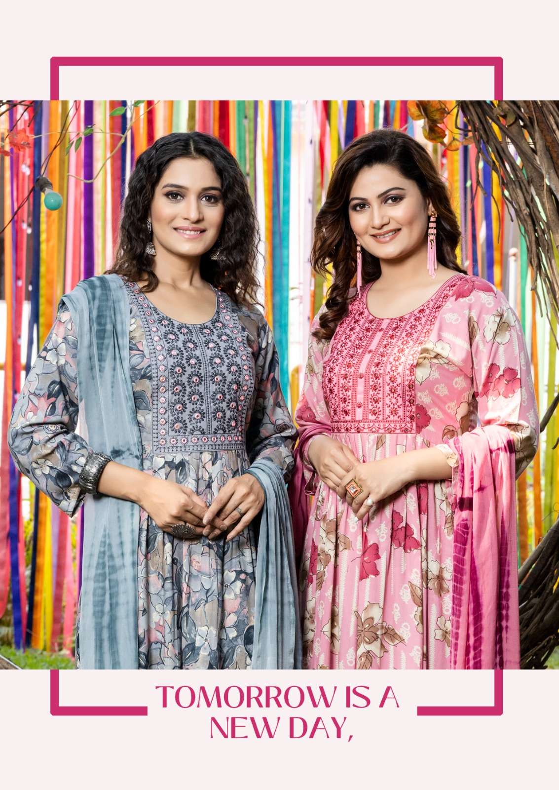 maska by master series 101-108 ghera kurti bottom with nazmin dupatta catalogue online dealer surat gujarat 