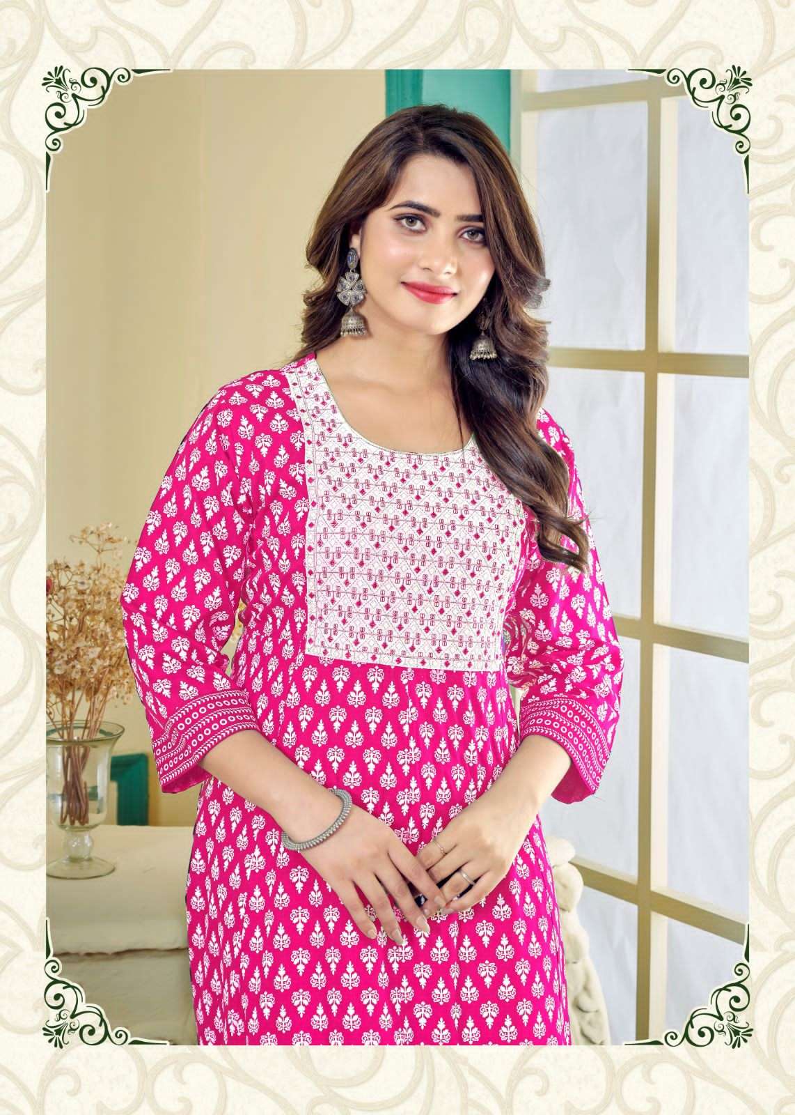 monalisa vol-2 by pratham fashion rayon designer kurtis catalogue wholesale price surat gujarat 