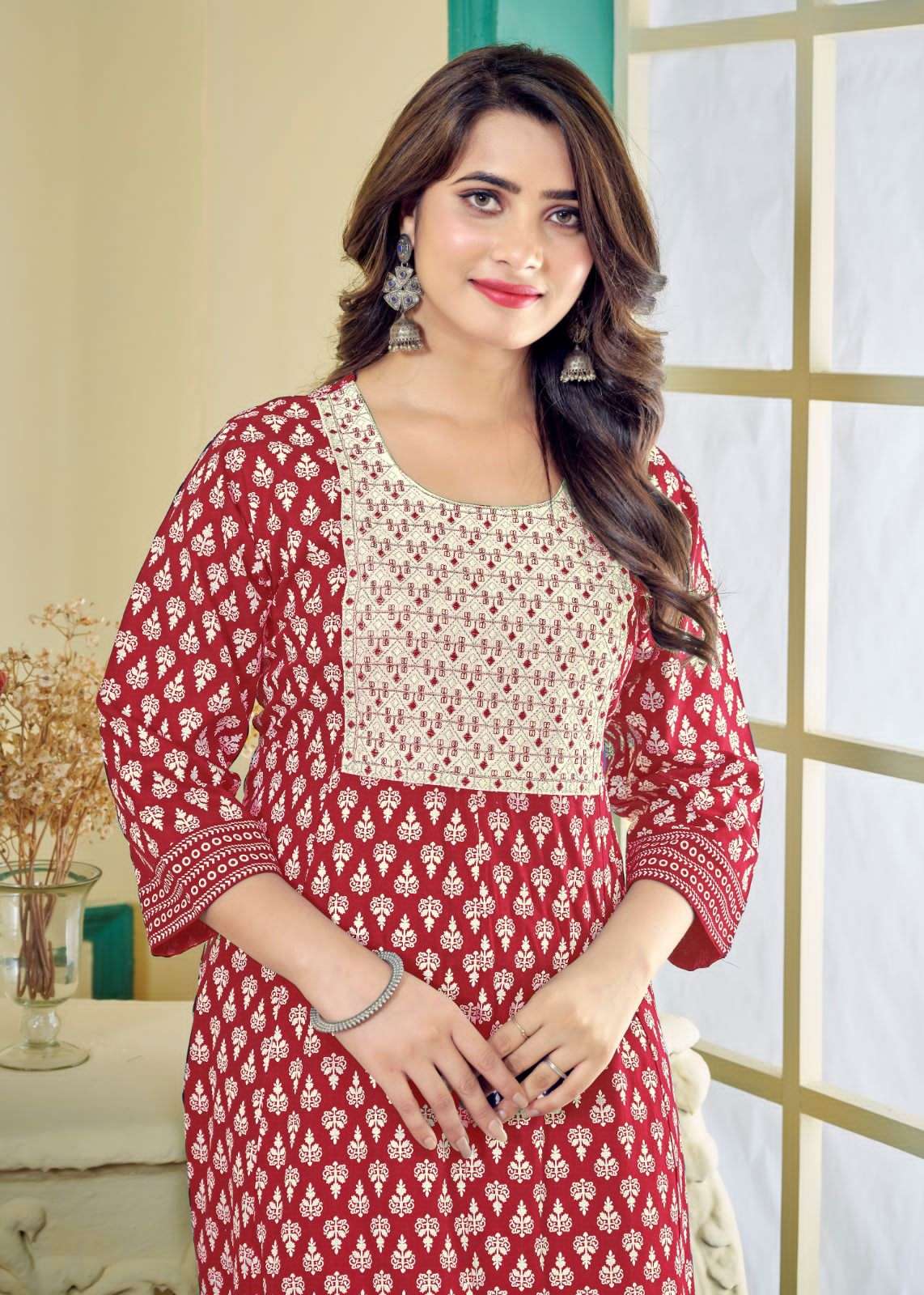 monalisa vol-2 by pratham fashion rayon designer kurtis catalogue wholesale price surat gujarat 