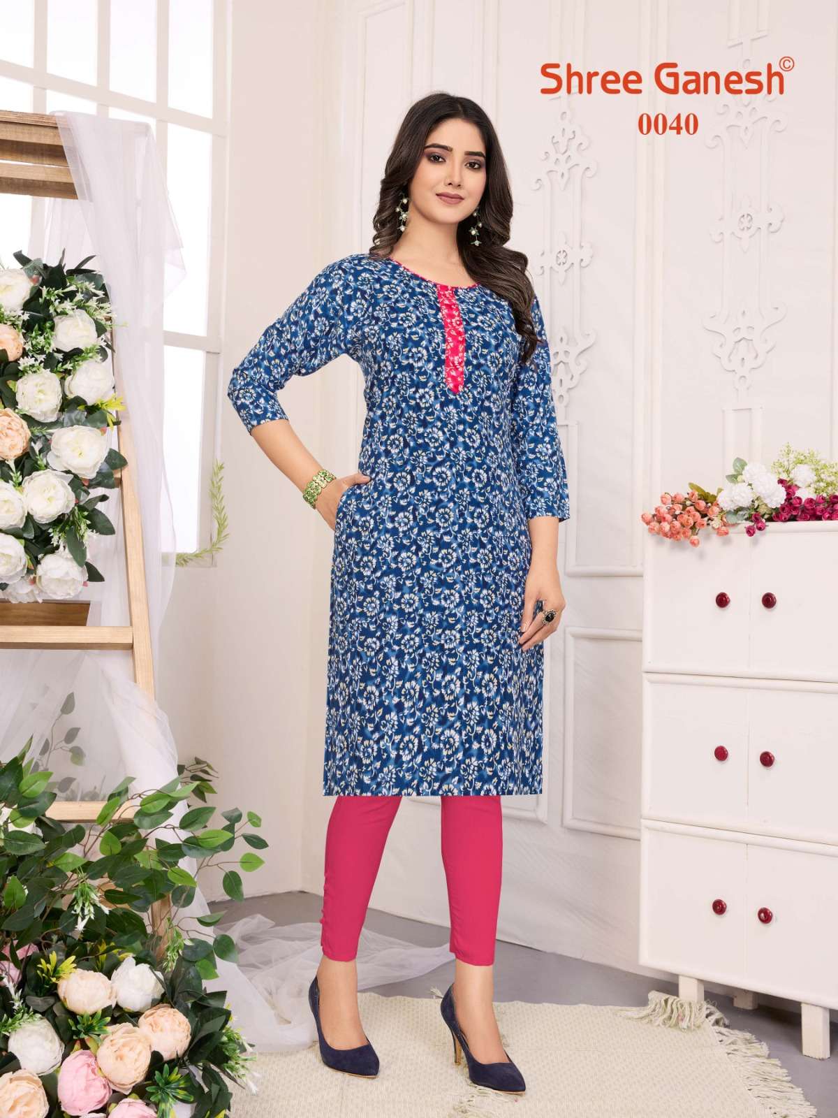 pragya vol 4 by shree ganesh simple designer kurtis catalogue wholesale market surat gujarat
