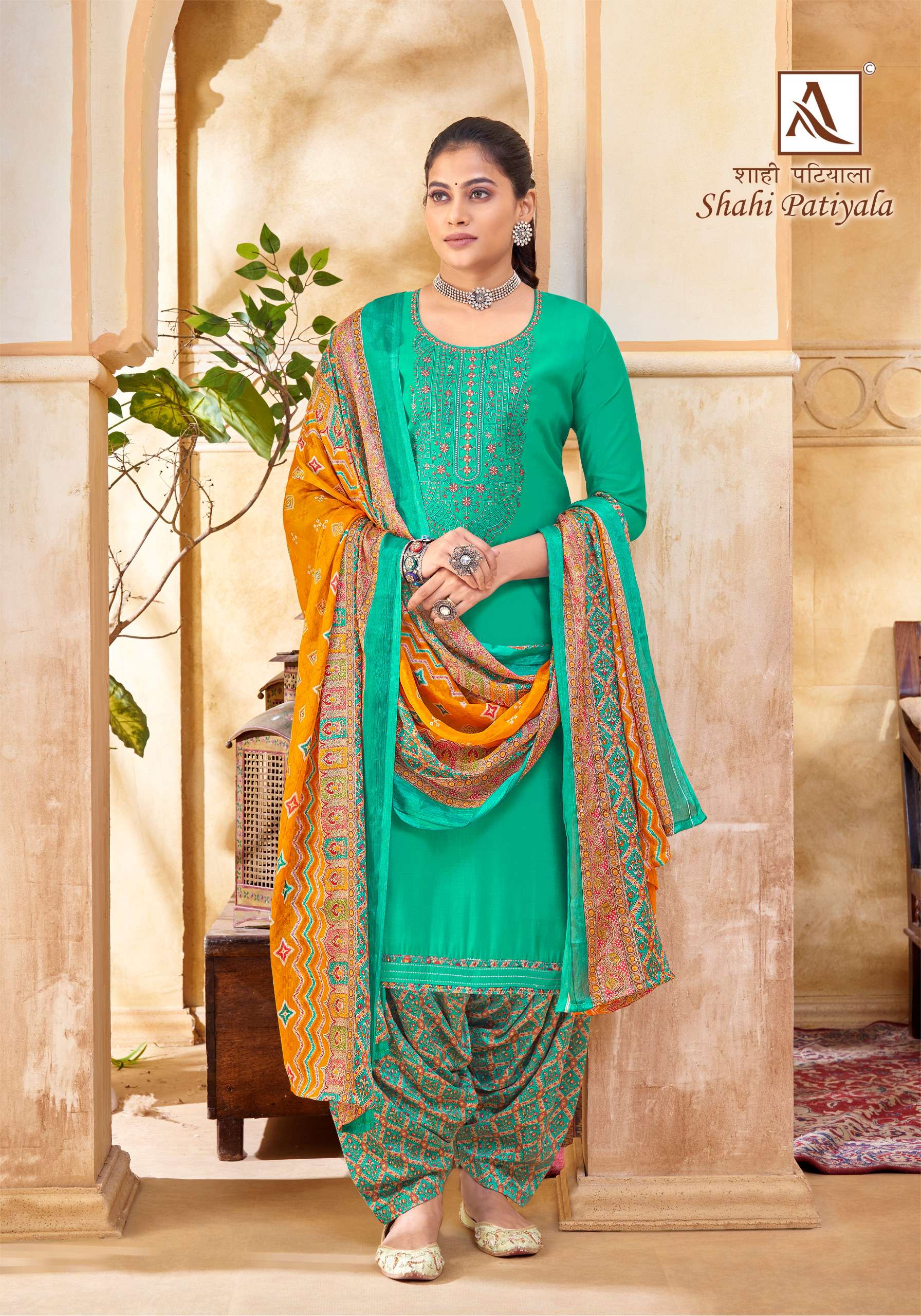 shahi patiyala by alok suit unstich designer trendy salwar suits catalogue online market surat gujarat 