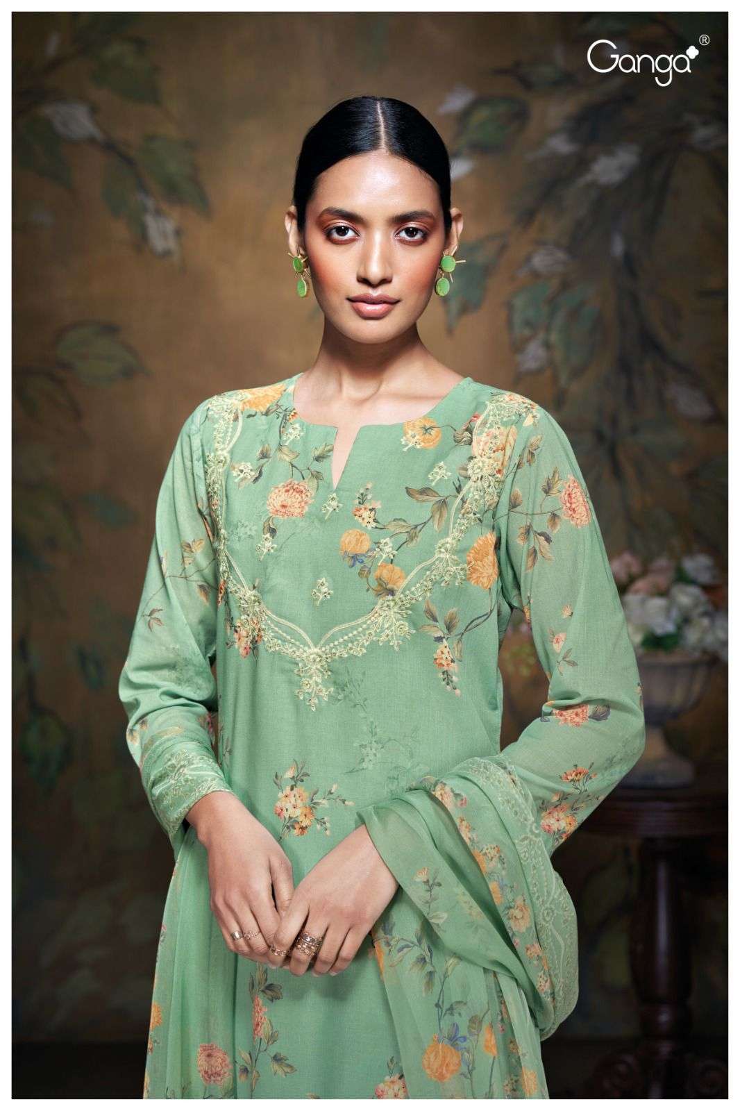 Ganga dress material online shopping outlet