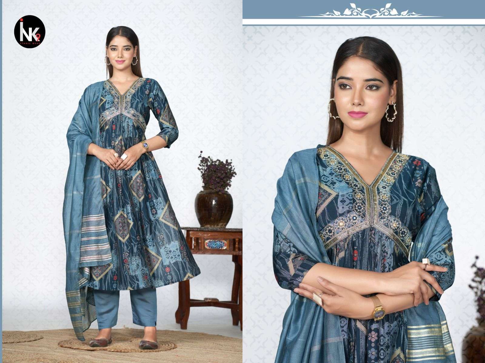 alia stories vol-4 by ink 9 trendy designer kurtis catalogue wholesale rate surat gujarat 