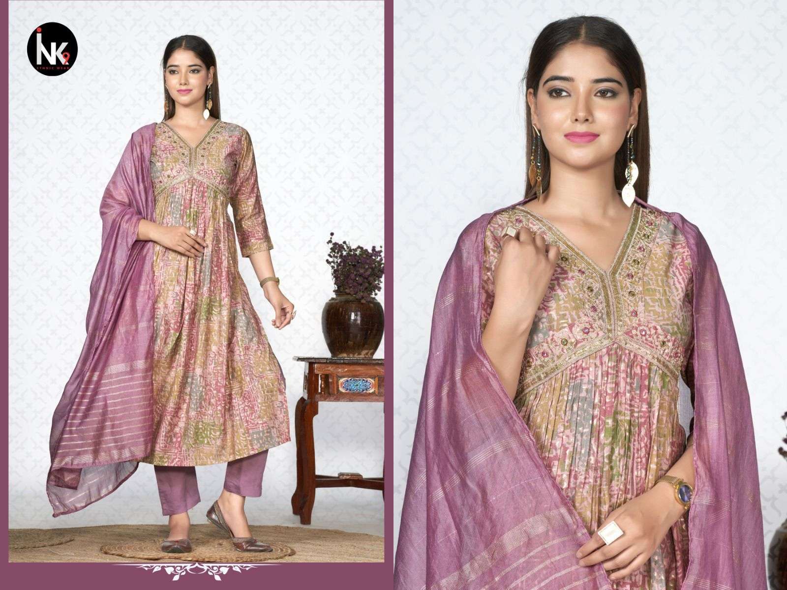 alia stories vol-4 by ink 9 trendy designer kurtis catalogue wholesale rate surat gujarat 