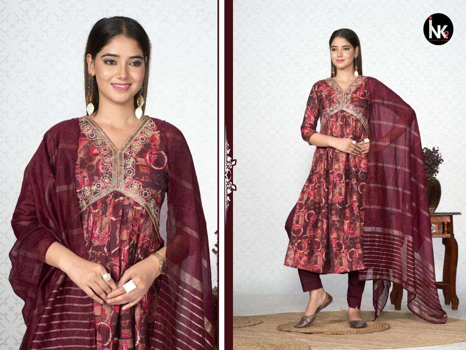 alia stories vol-4 by ink 9 trendy designer kurtis catalogue wholesale rate surat gujarat 