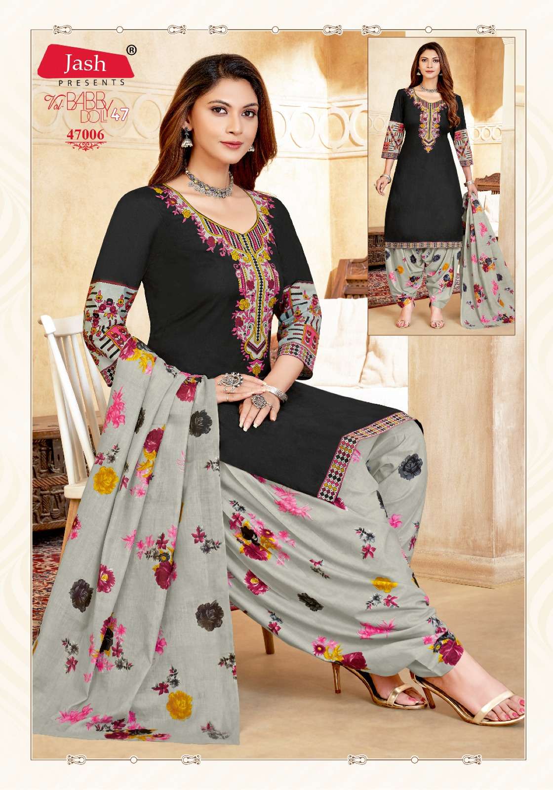 babydoll vol-47 by jash 47001-47012 series patiyala designer salwar kameez catalogue online shopping surat gujarat