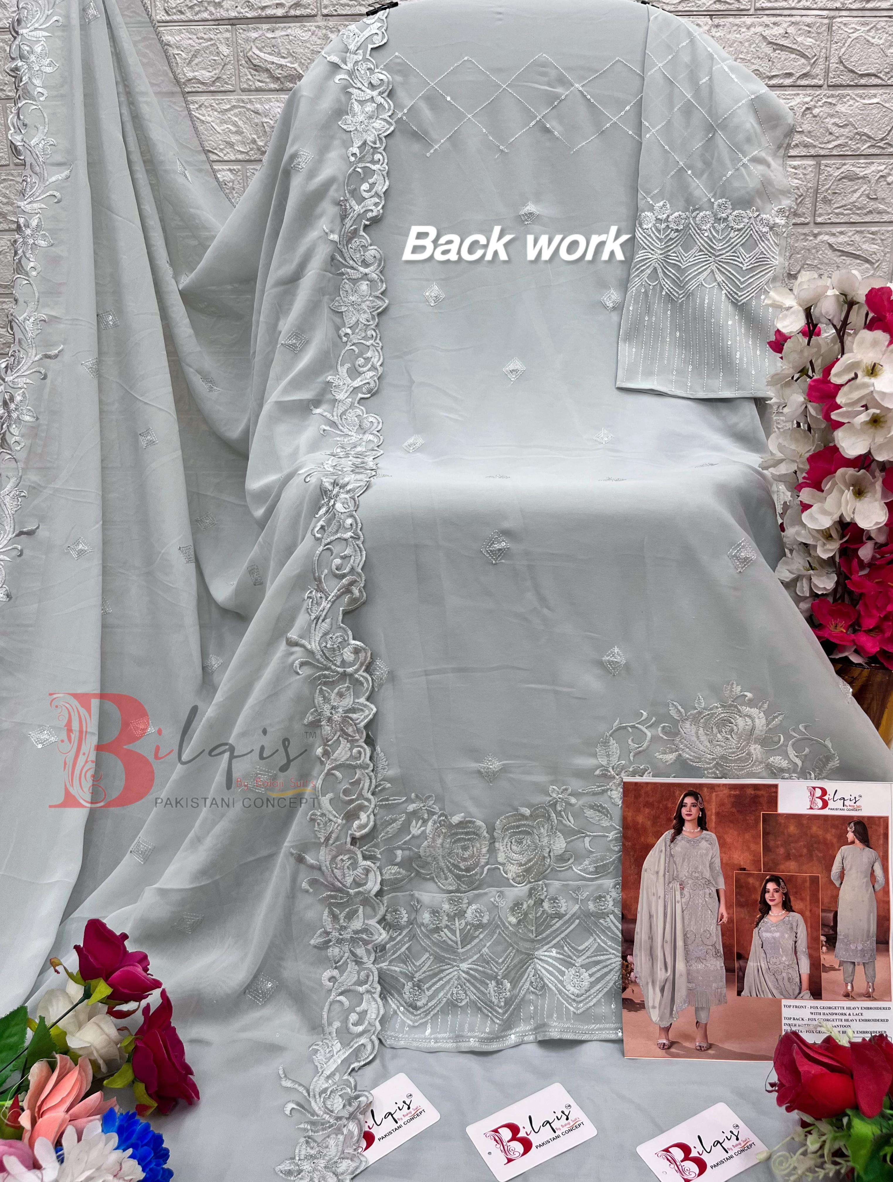 bilqis b-14 e to h stylish look designer embroidered pakistani suits catalogue online shopping surat gujarat