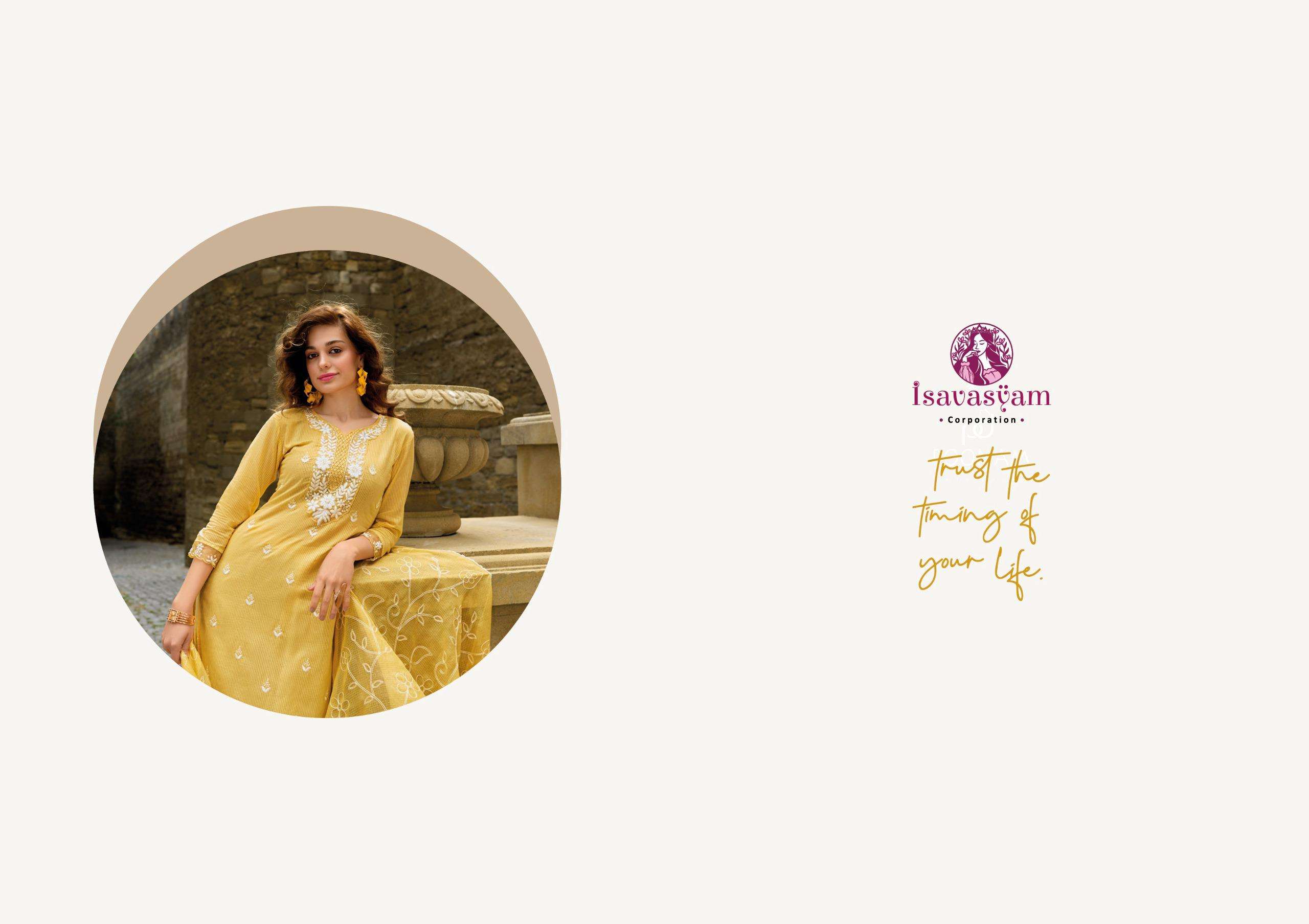 cotton sali vol-2 by isavasyam corporation 20001-20006 series pure cambric cotton designer salwar suits wholesale rate surat gujarat 