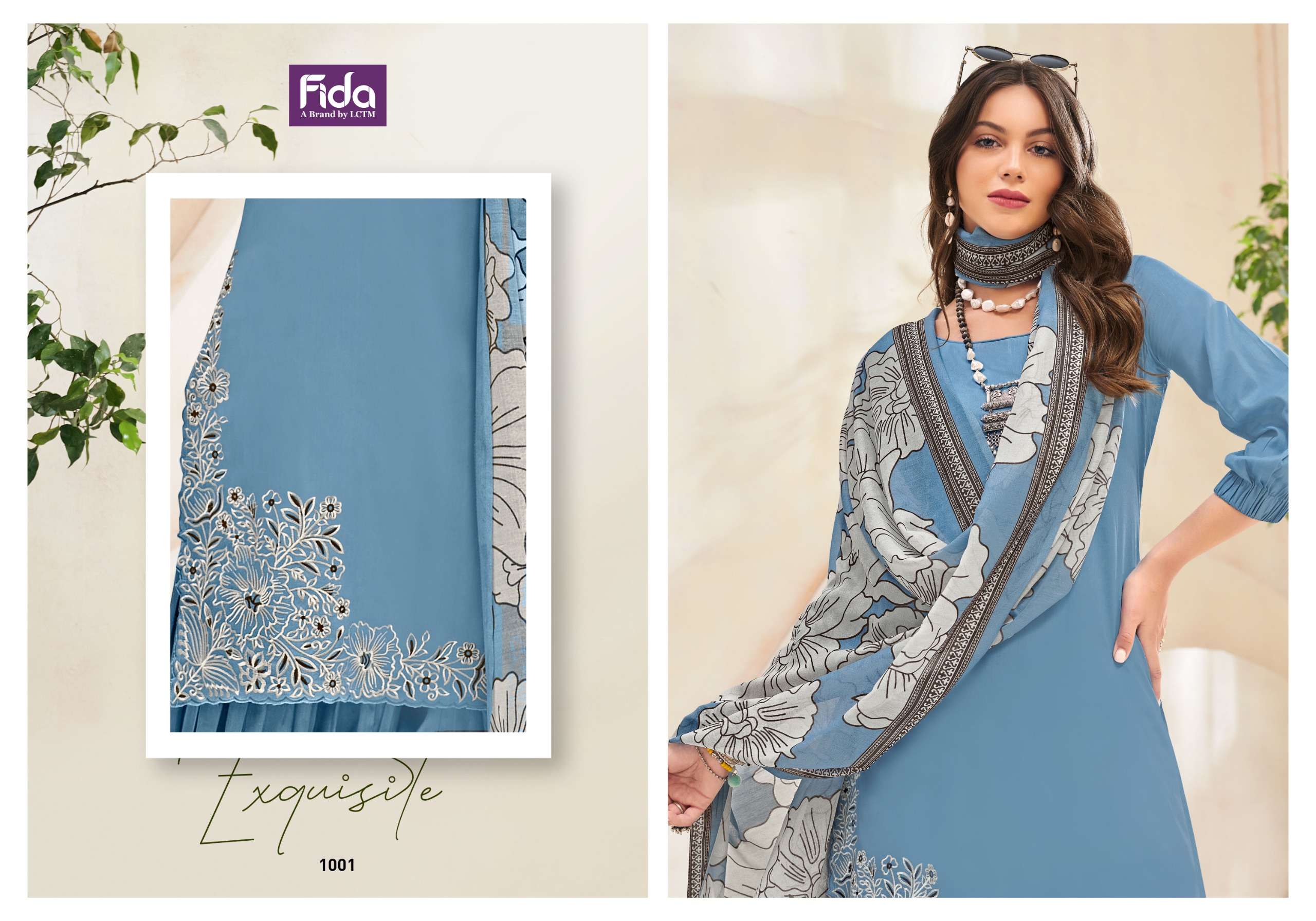 keeva by fida 1001-1006 fancy designer salwar kameez catalogue wholesale market surat gujarat 