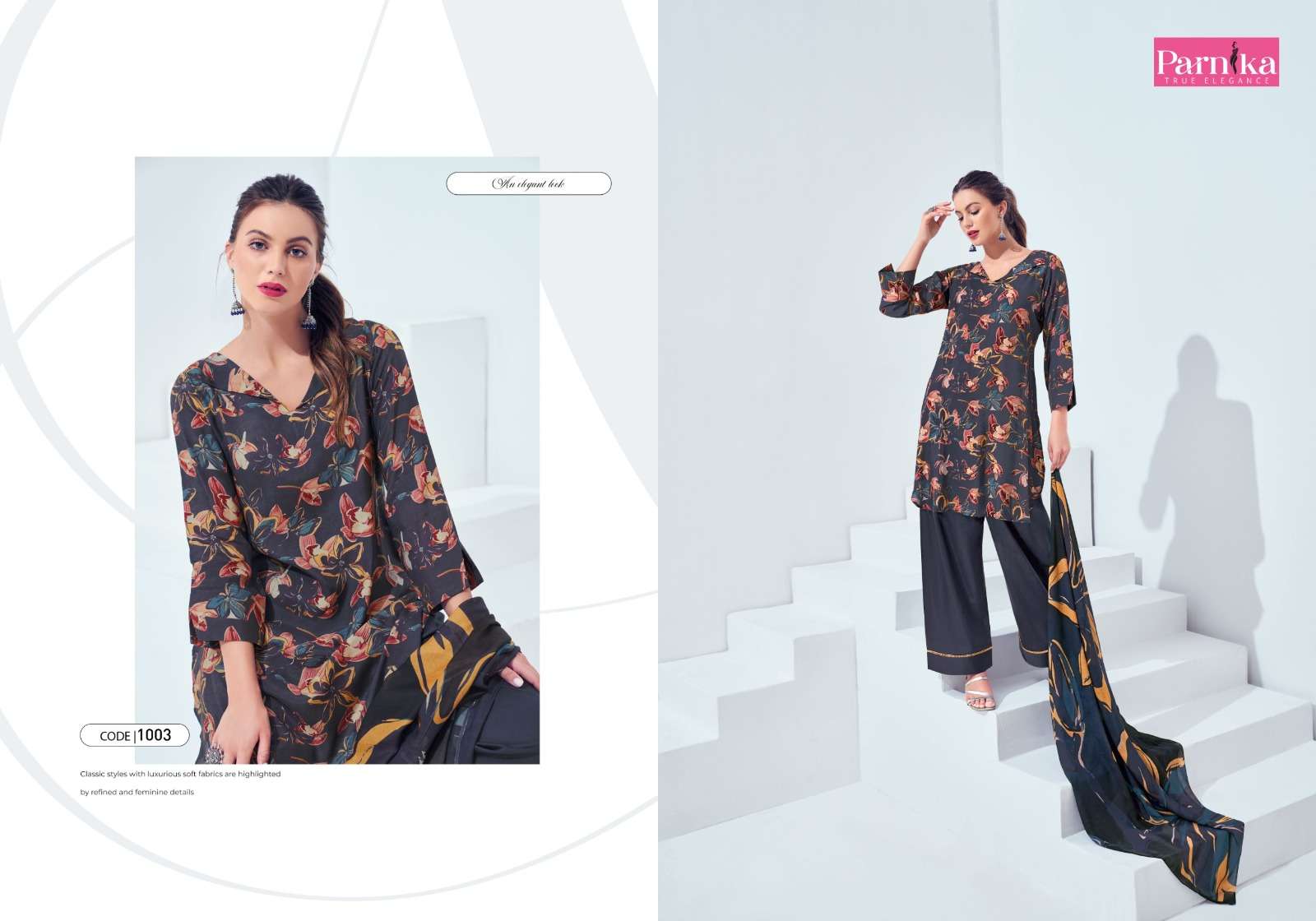layla by fida 1001-1004 series fancy designer salwar kameez catalogue wholesale price surat gujarat 