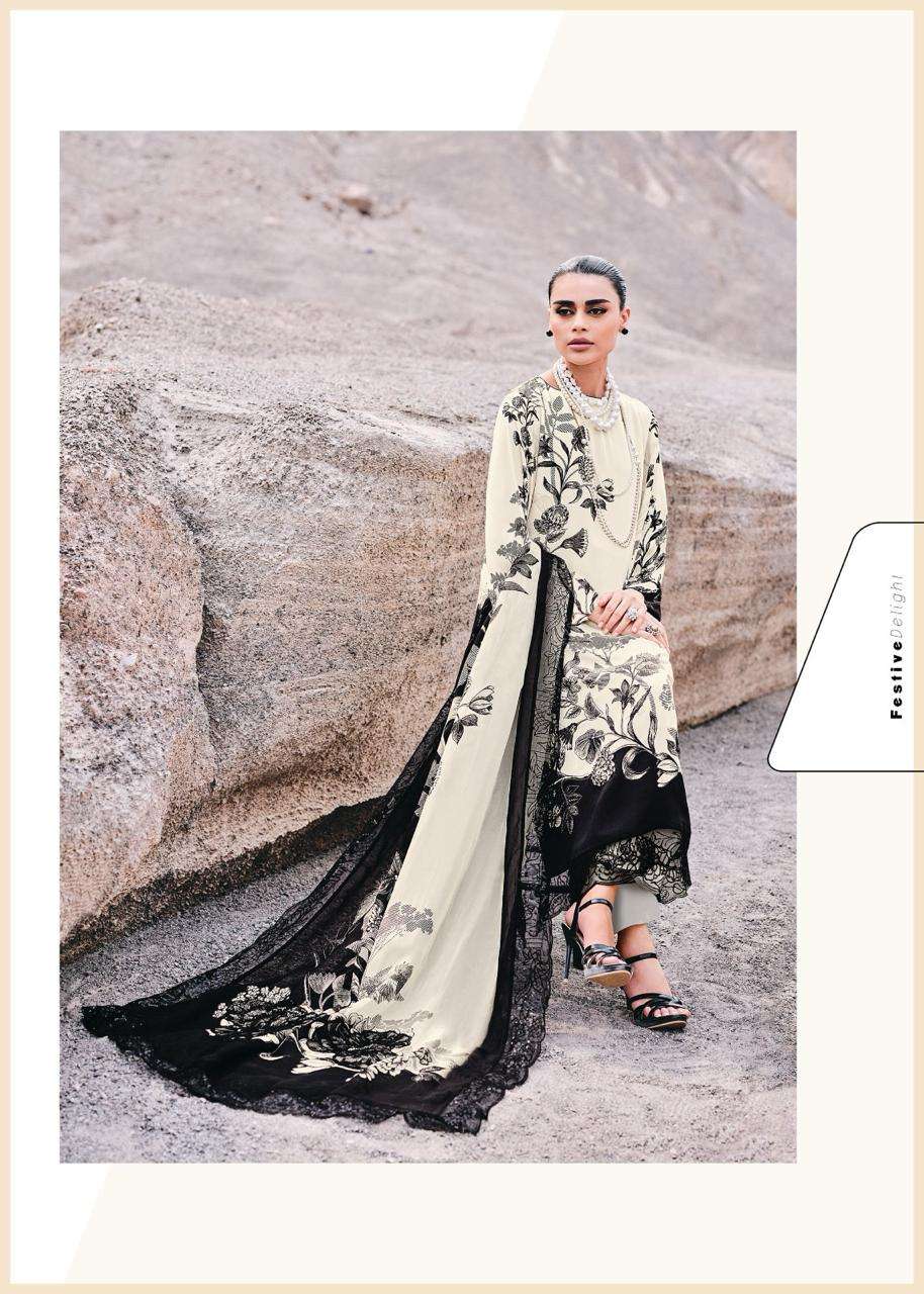 monochrome by varsha fashion viscose muslin designer salwar kameez catalogue manufacturer surat gujarat 