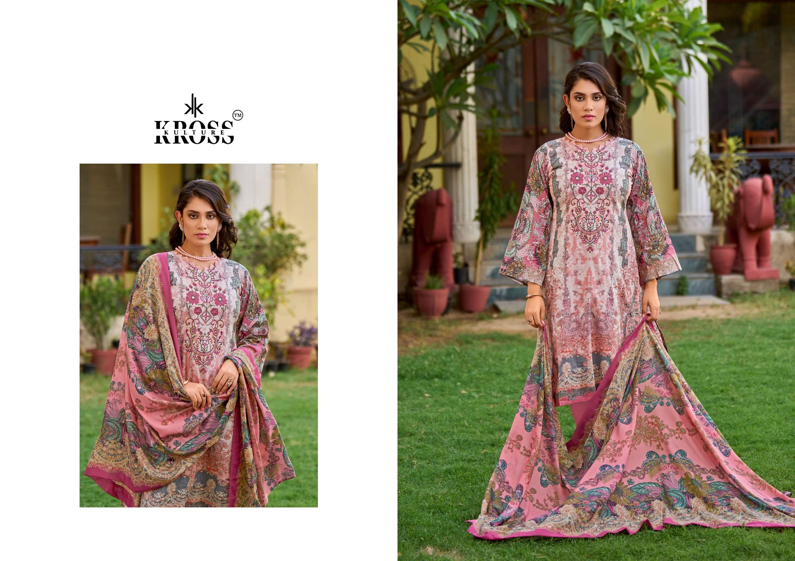 naira vol-2 by kross kulture 2001-2006 series fancy designer unstich salwar kameez catalogue surat gujarat 