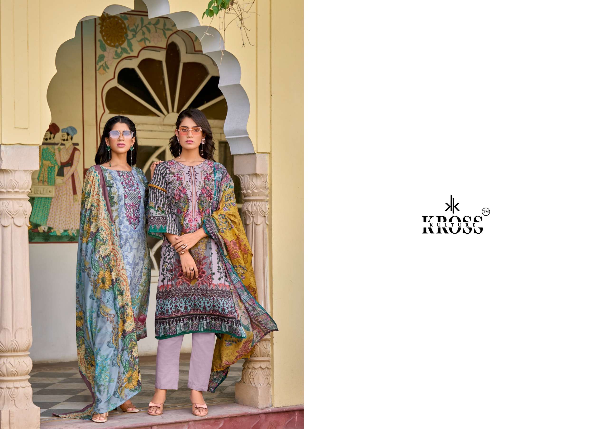 naira vol-2 by kross kulture 2001-2006 series fancy designer unstich salwar kameez catalogue surat gujarat 