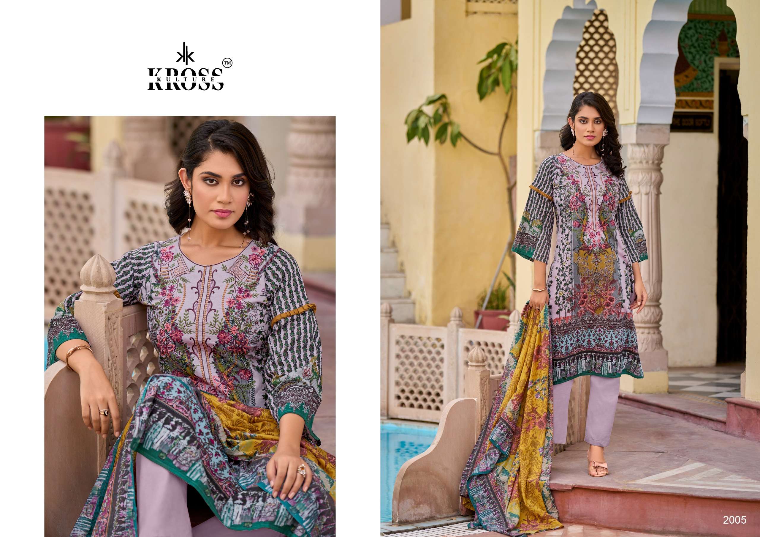 naira vol-2 by kross kulture 2001-2006 series fancy designer unstich salwar kameez catalogue surat gujarat 