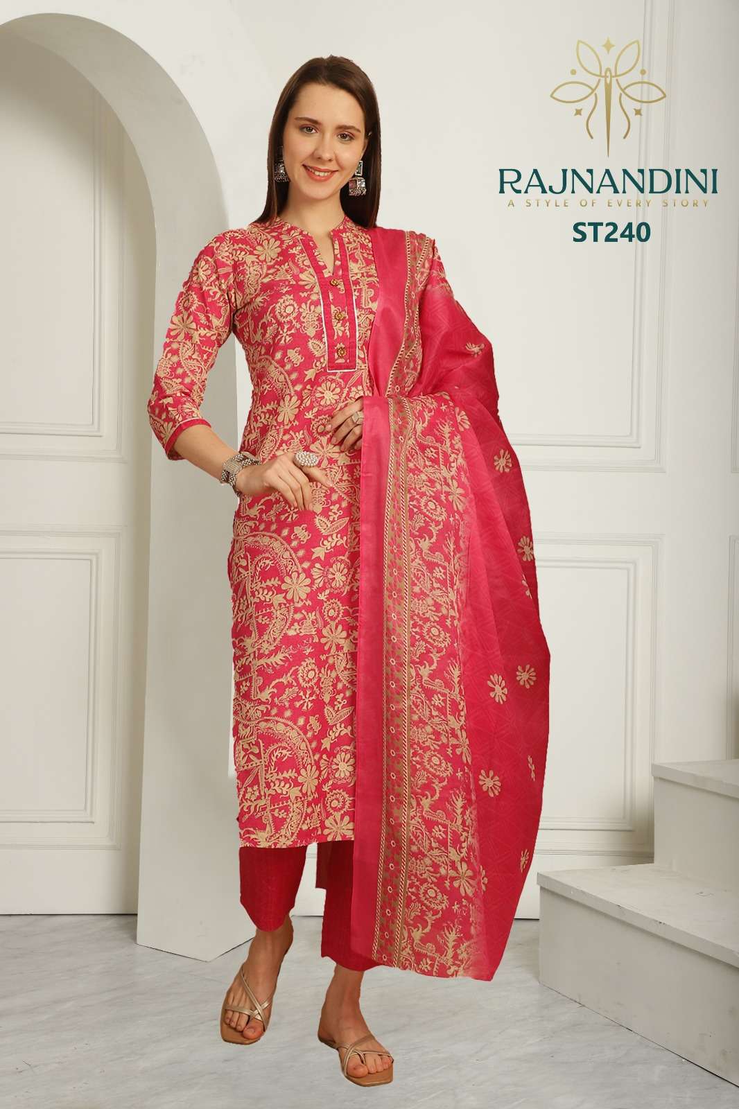 rajnandini vamika indo cotton ready made summer salwar kameez catalogue wholesale price surat 