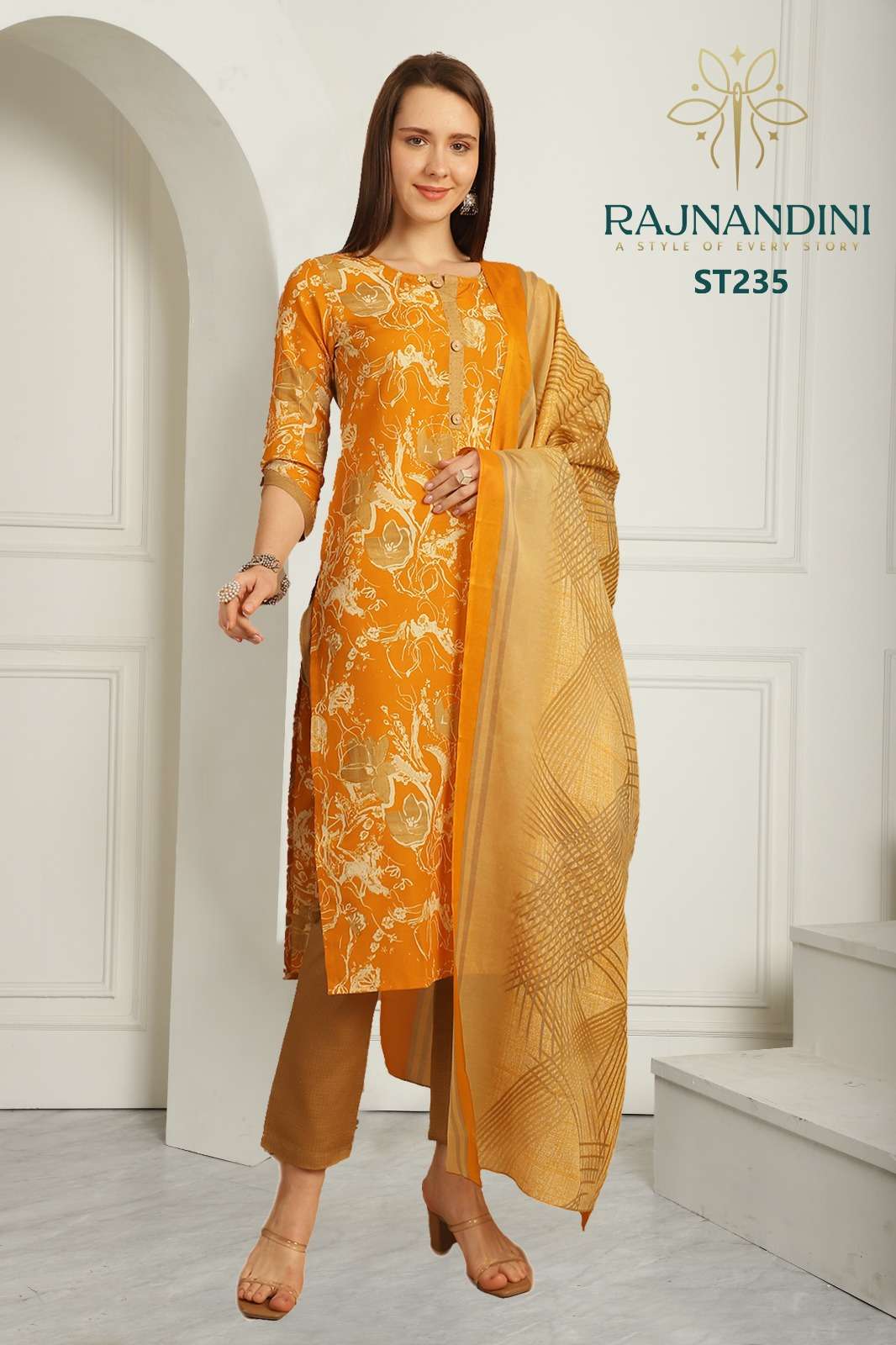 rajnandini vamika indo cotton ready made summer salwar kameez catalogue wholesale price surat 