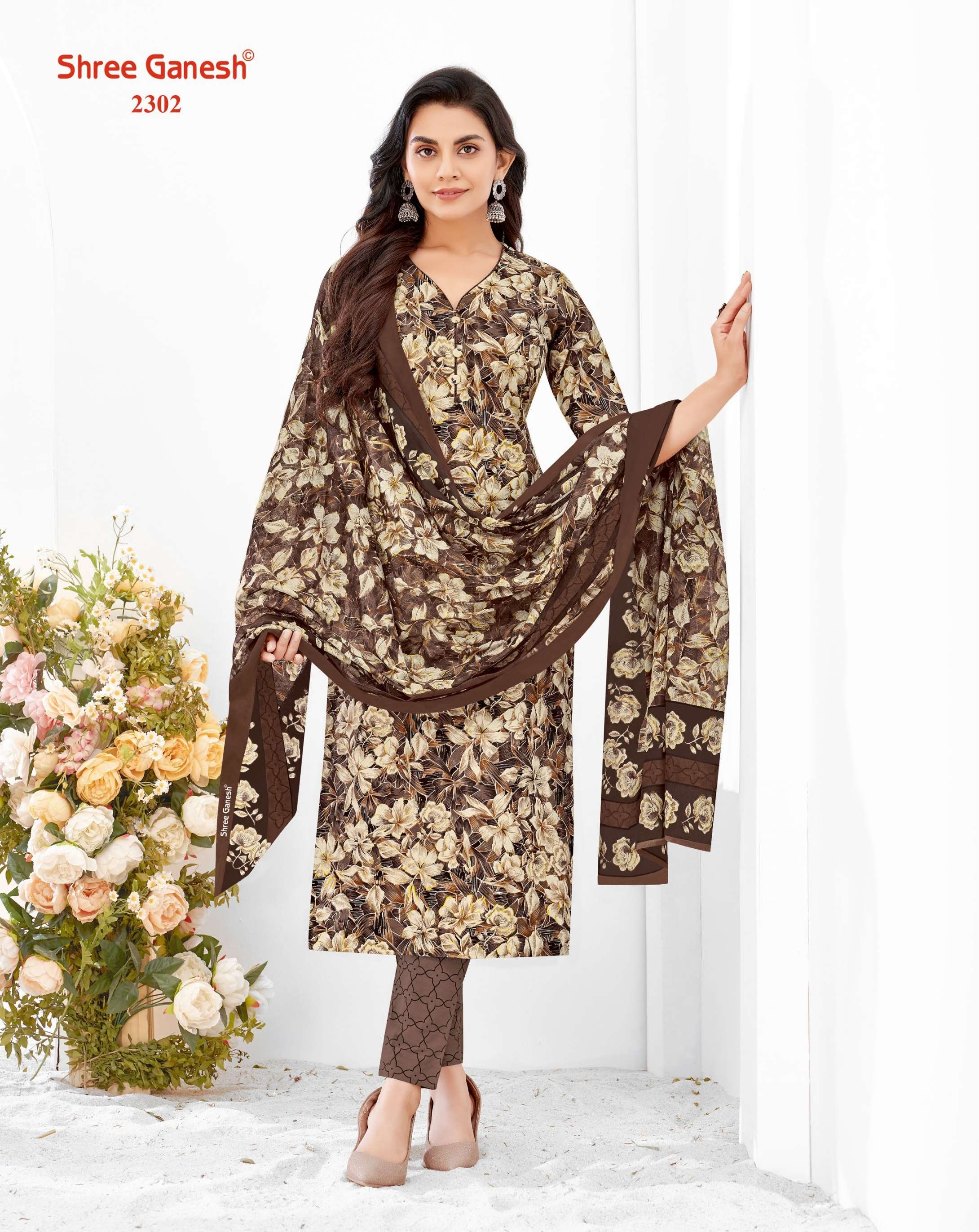 Shree ganesh dress material online shopping on sale