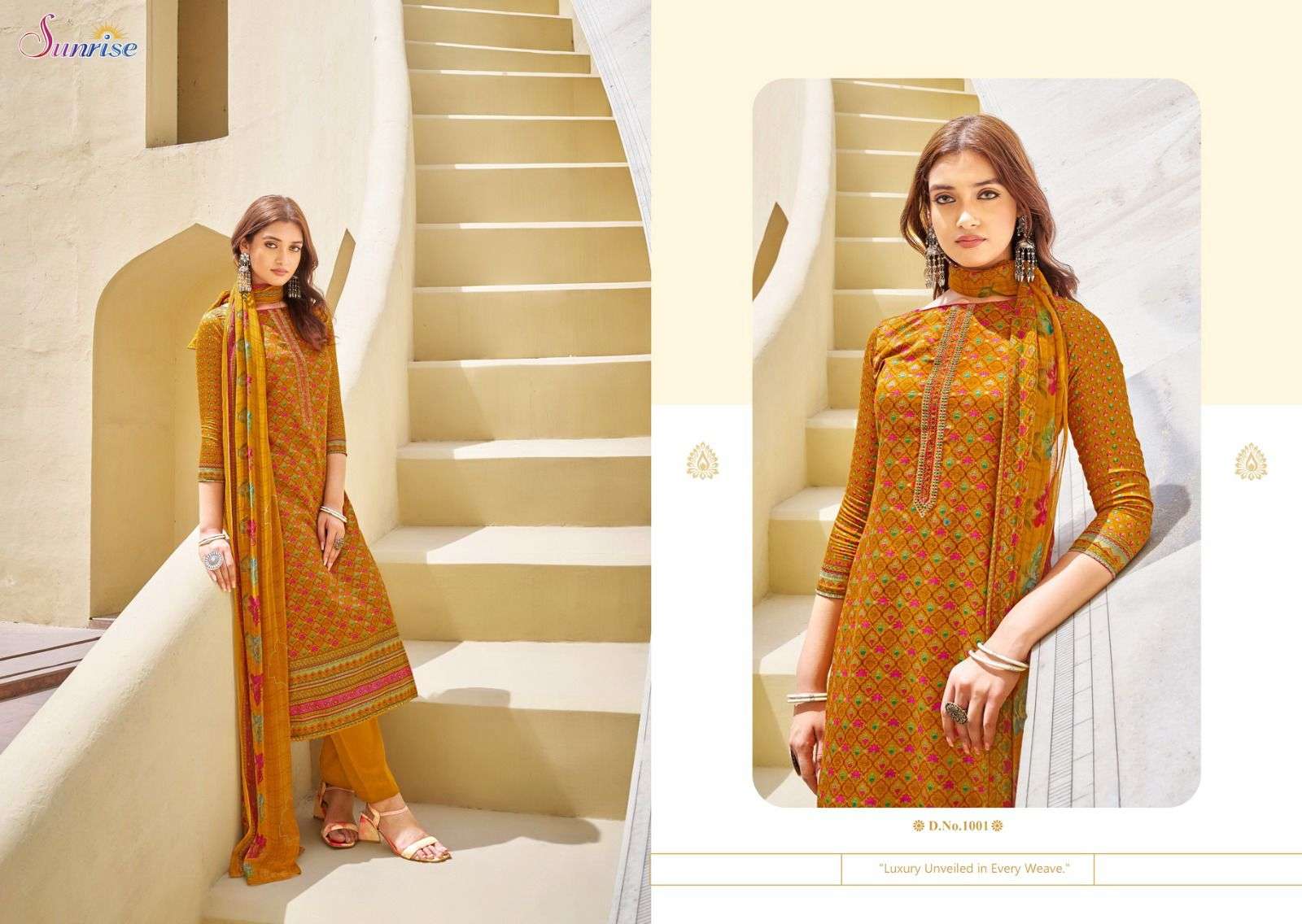 sheila by sunrise creation 1001-1008 series trendy designer salwar kameez catalogue manufacturer surat gujarat 