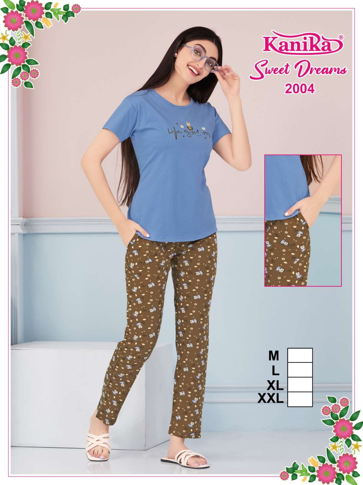 sweet dreams vol-20 by kanika trendy designer short cotton tops catalogue manufacturer surat gujarat 