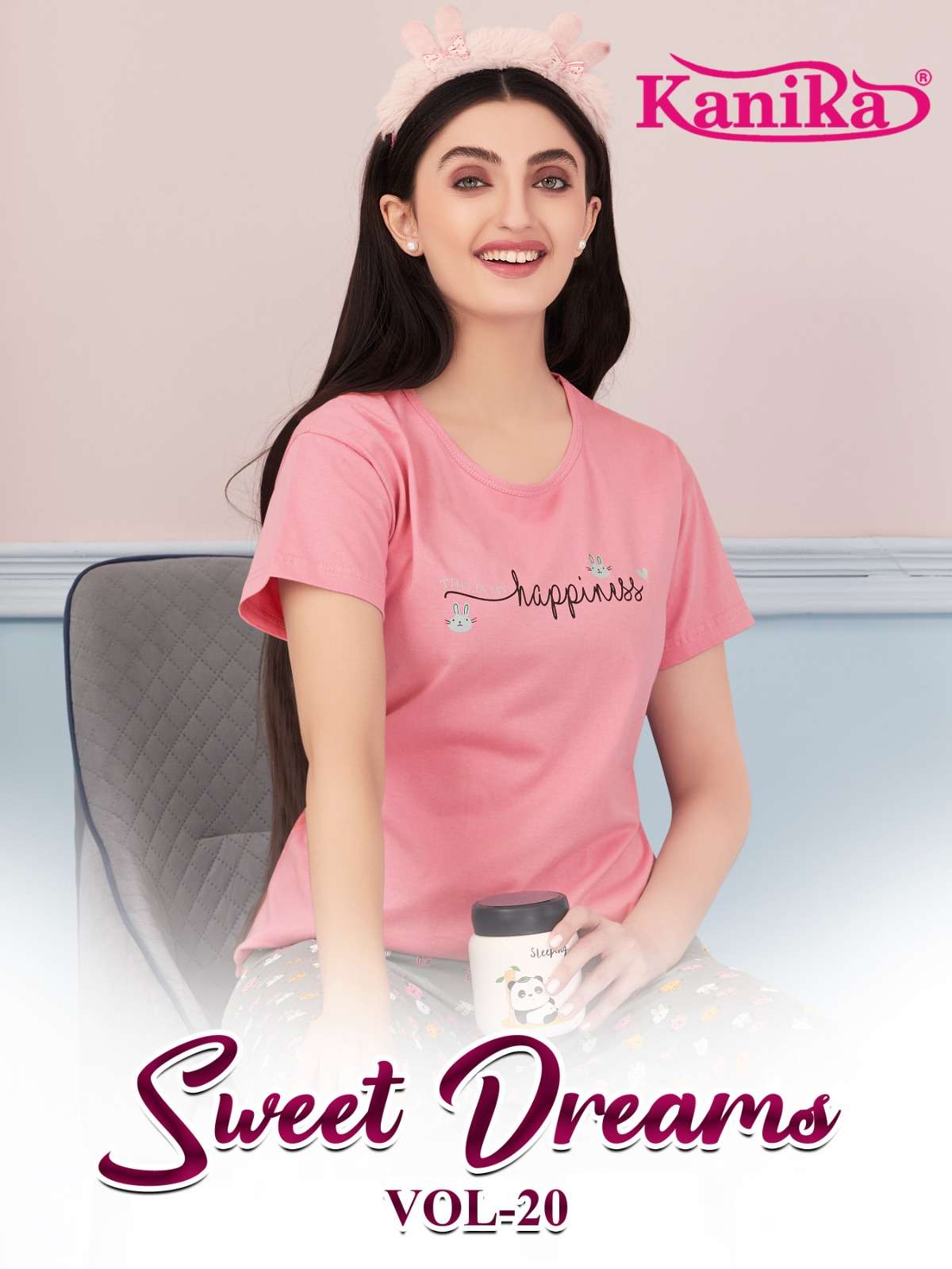 sweet dreams vol-20 by kanika trendy designer short cotton tops catalogue manufacturer surat gujarat 