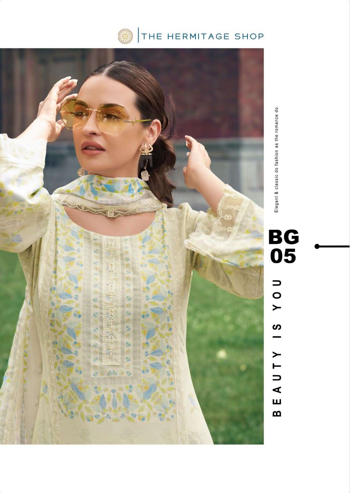 bagh by hermitage clothing digital print with chikankari work dress material catalogue online shopping surat gujarat 