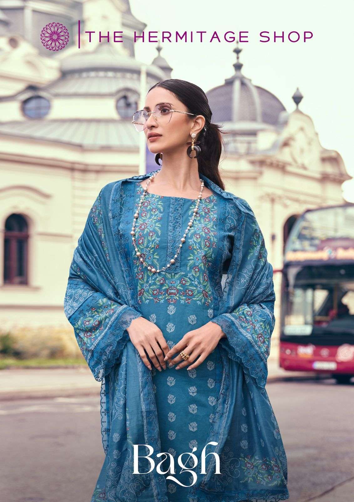 bagh by hermitage clothing digital print with chikankari work dress material catalogue online shopping surat gujarat 