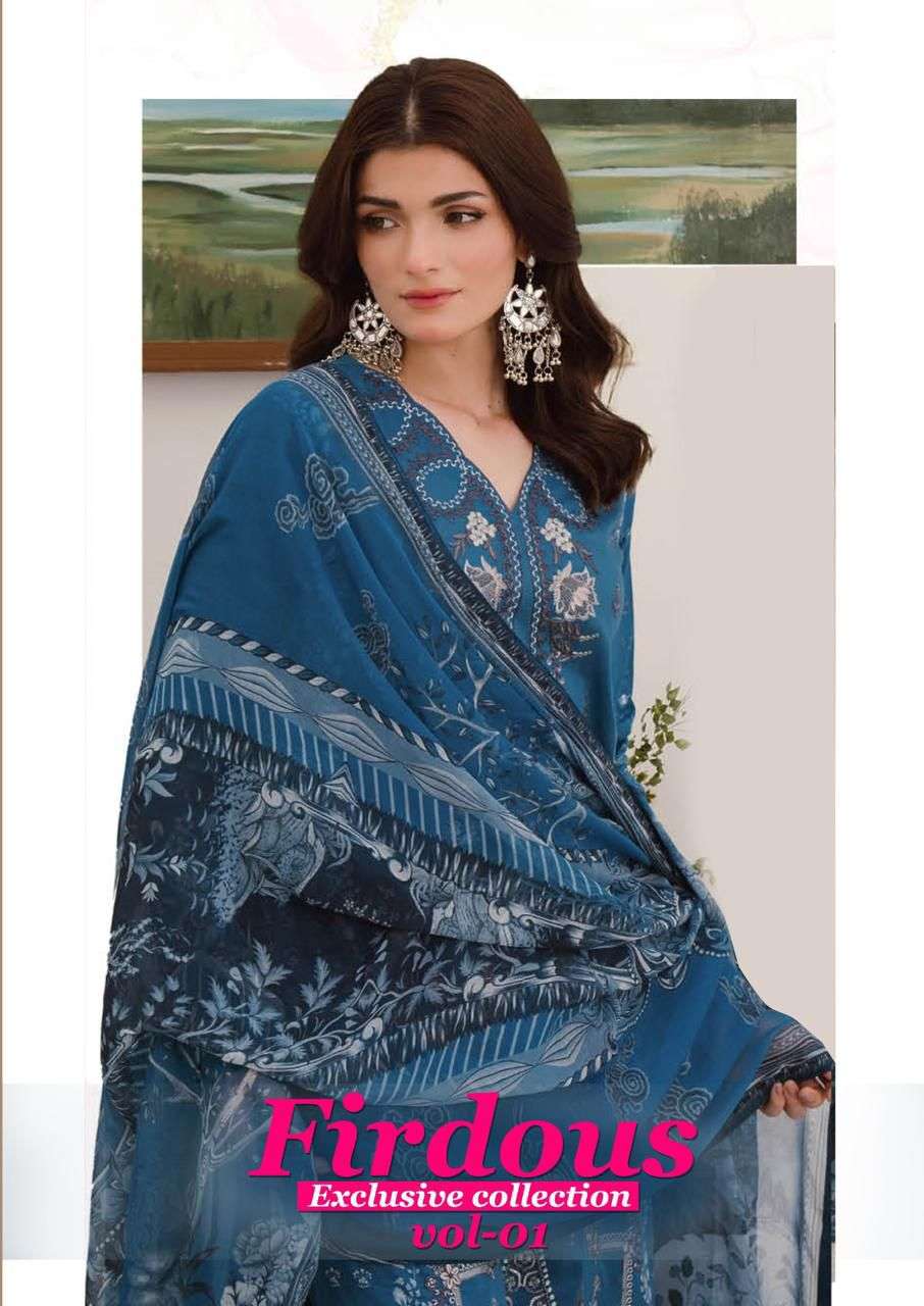 firdous vol-1 by nandgopal prints 1001-1008 series karachi style cotton salwar suits catalogue online purchasing surat gujrat 