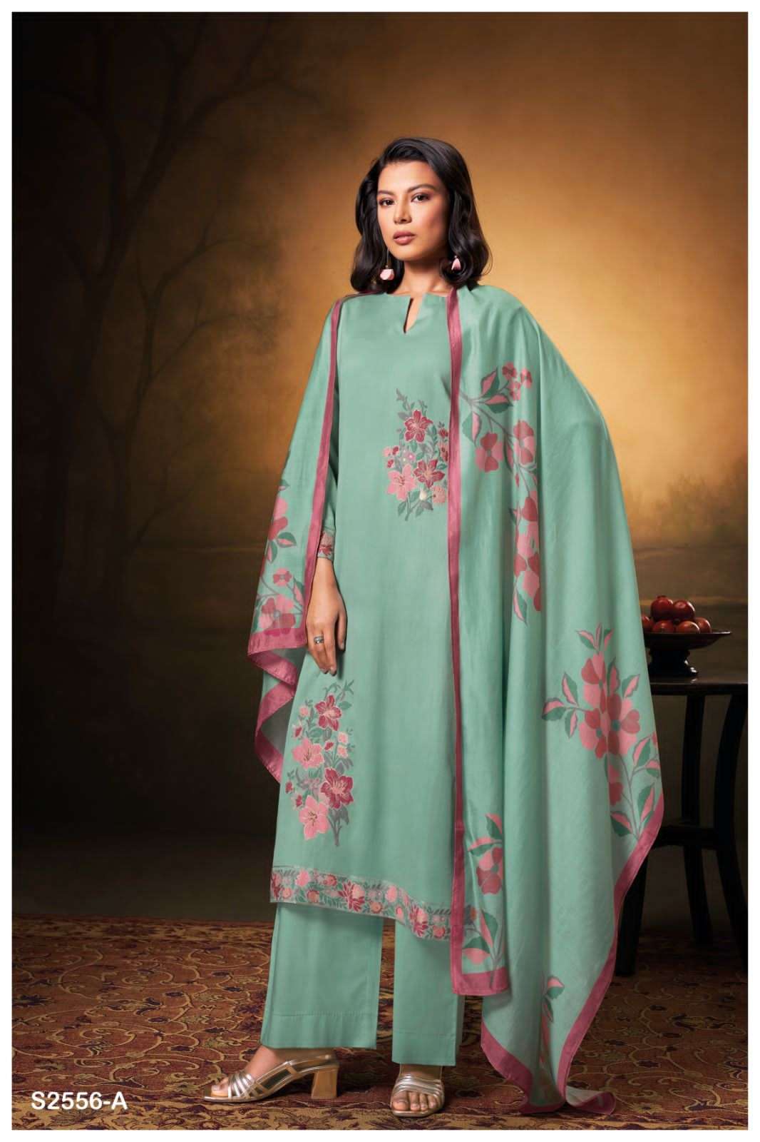 indali 2556 series by ganga stylish designer salwar kameez catalogue latest collection wholesaler price surat gujarat 