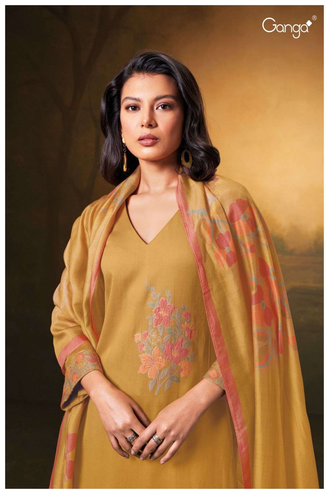 indali 2556 series by ganga stylish designer salwar kameez catalogue latest collection wholesaler price surat gujarat 