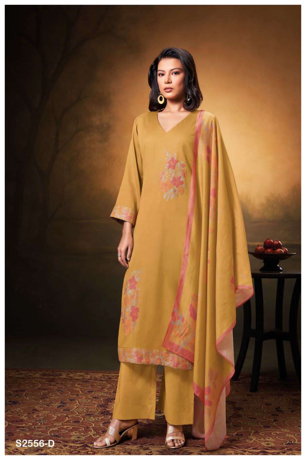indali 2556 series by ganga stylish designer salwar kameez catalogue latest collection wholesaler price surat gujarat 
