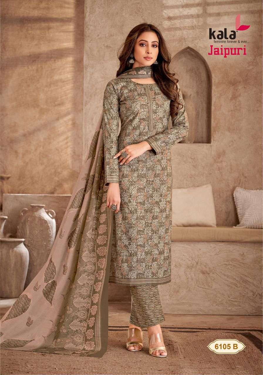 jaipuri vol-5 by tarika creation 6101-6112 series indian designer salwar suits catalogue online dealer surat gujarat 