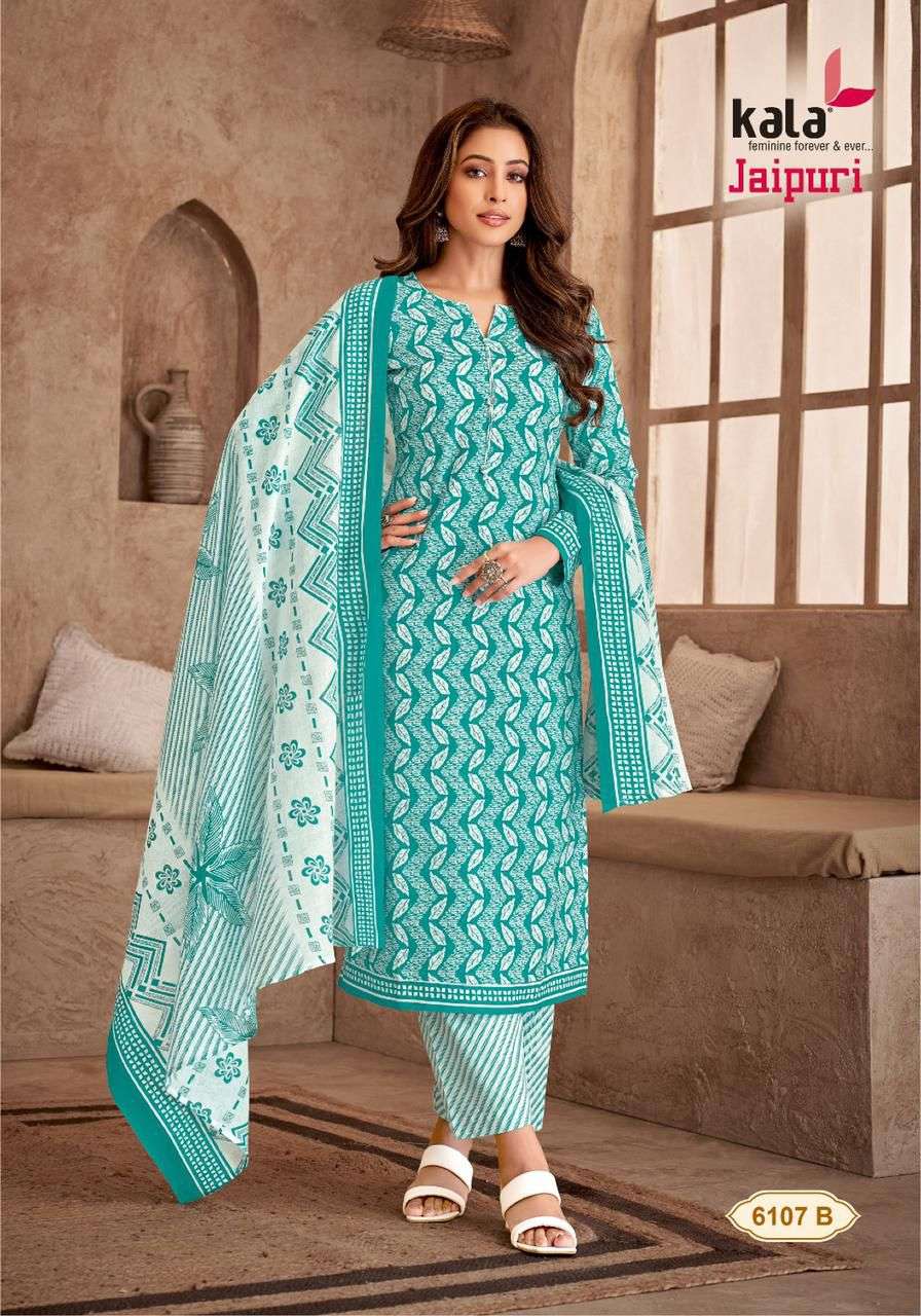 jaipuri vol-5 by tarika creation 6101-6112 series indian designer salwar suits catalogue online dealer surat gujarat 