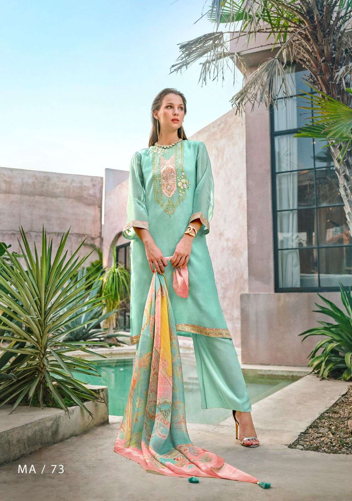 maham by varsha fashion 71-74 series exclusive designer dress material catalogue wholesale price surat gujarat 